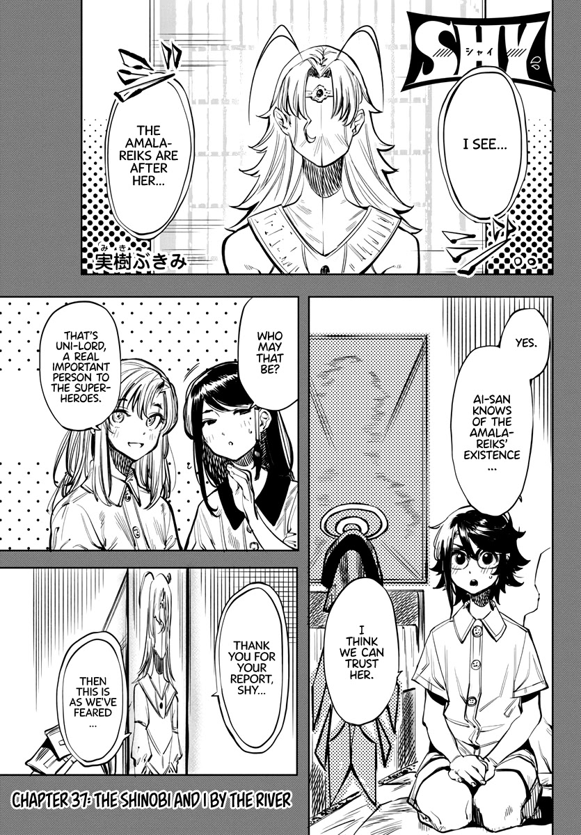 SHY Chapter 37 page 1 - Chapter 37: The Shinobi and I by the River