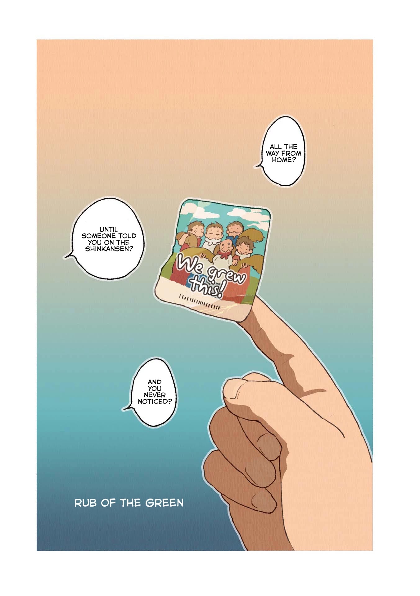 Side Dish Which Matches Rice Well Chapter 12 page 1 - Chapter 12: Rub of the Green