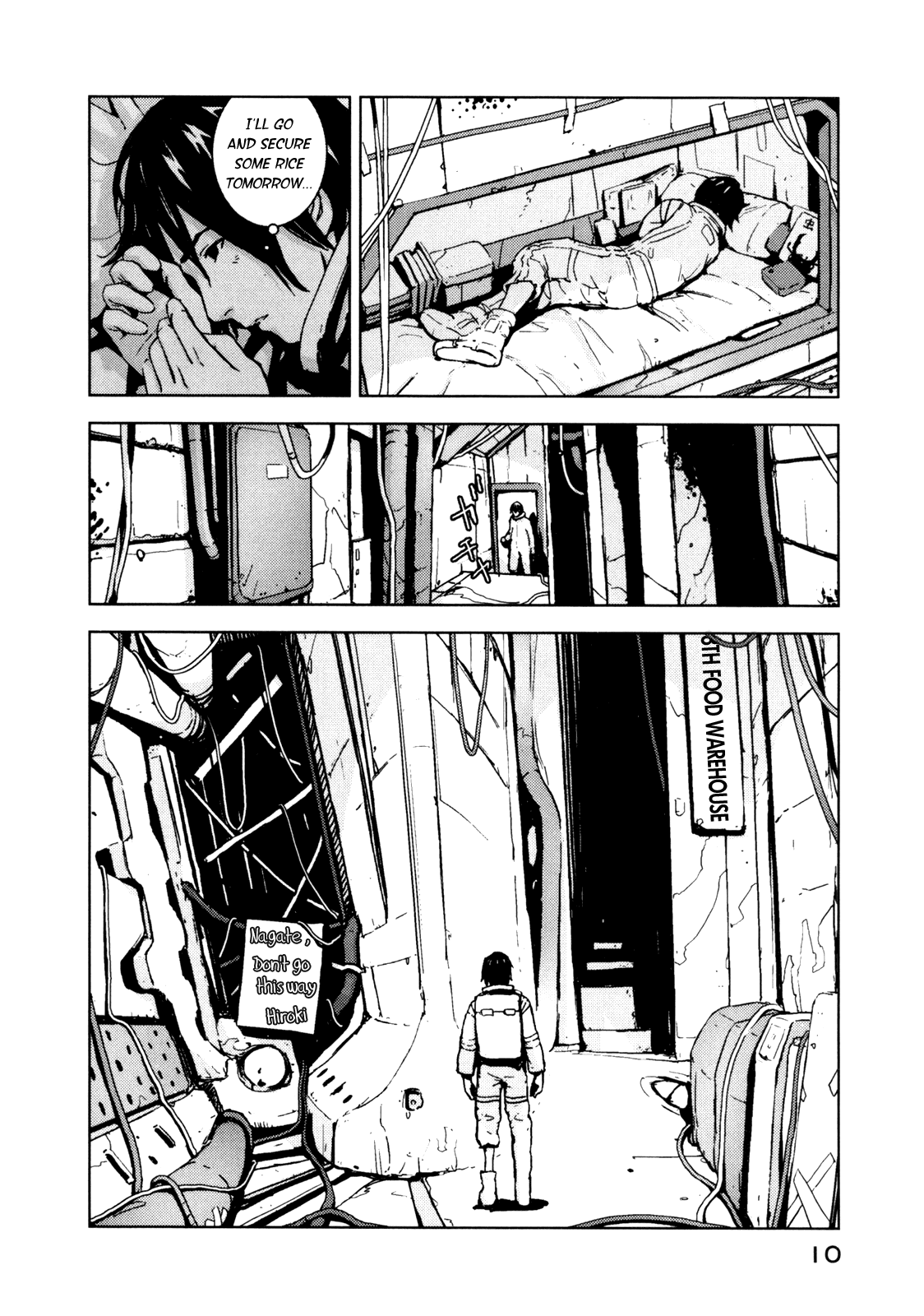 Sidonia no Kishi Chapter 1 page 11 - Chapter 1: Tanikaze Nagate's Choice