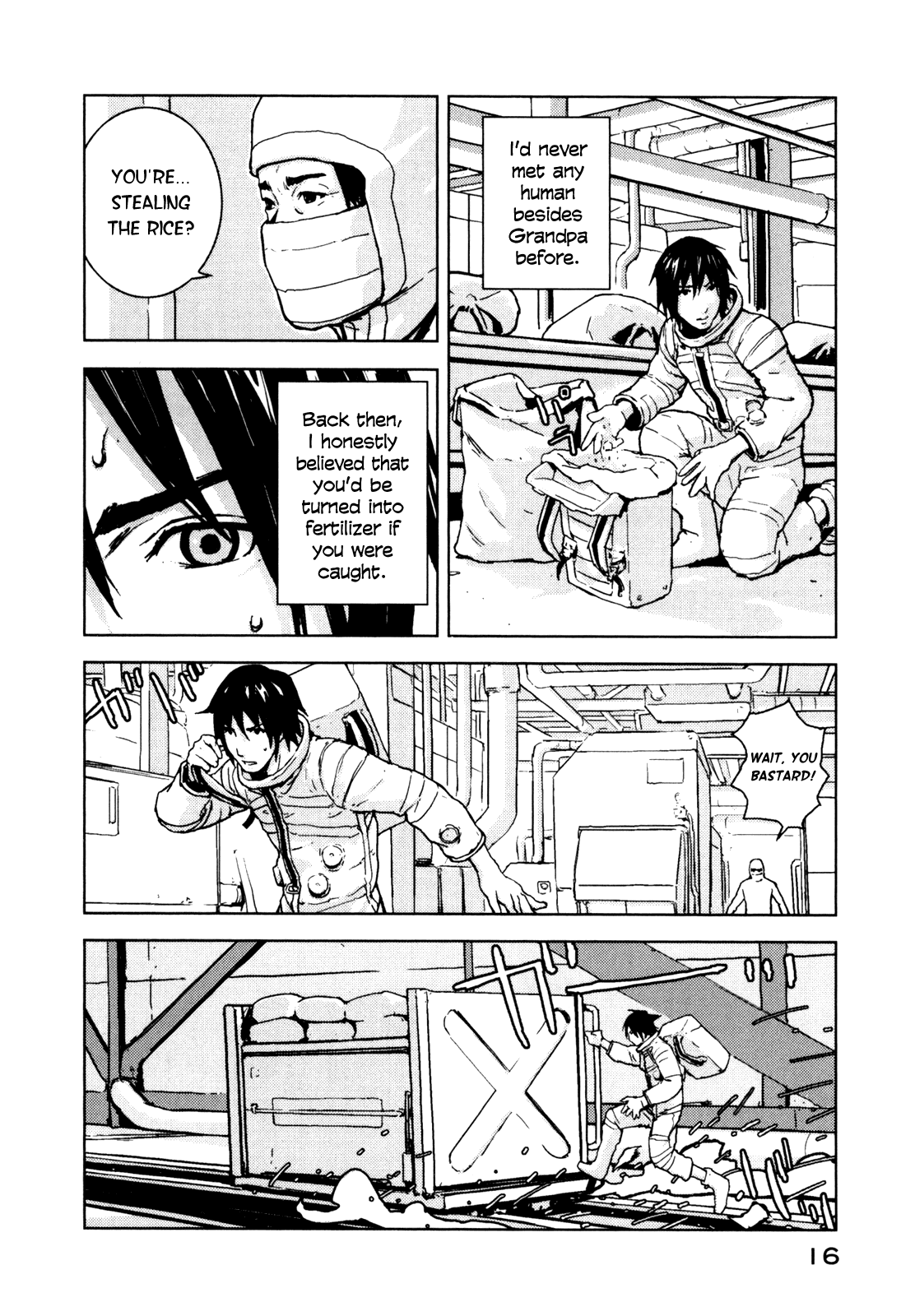 Sidonia no Kishi Chapter 1 page 17 - Chapter 1: Tanikaze Nagate's Choice