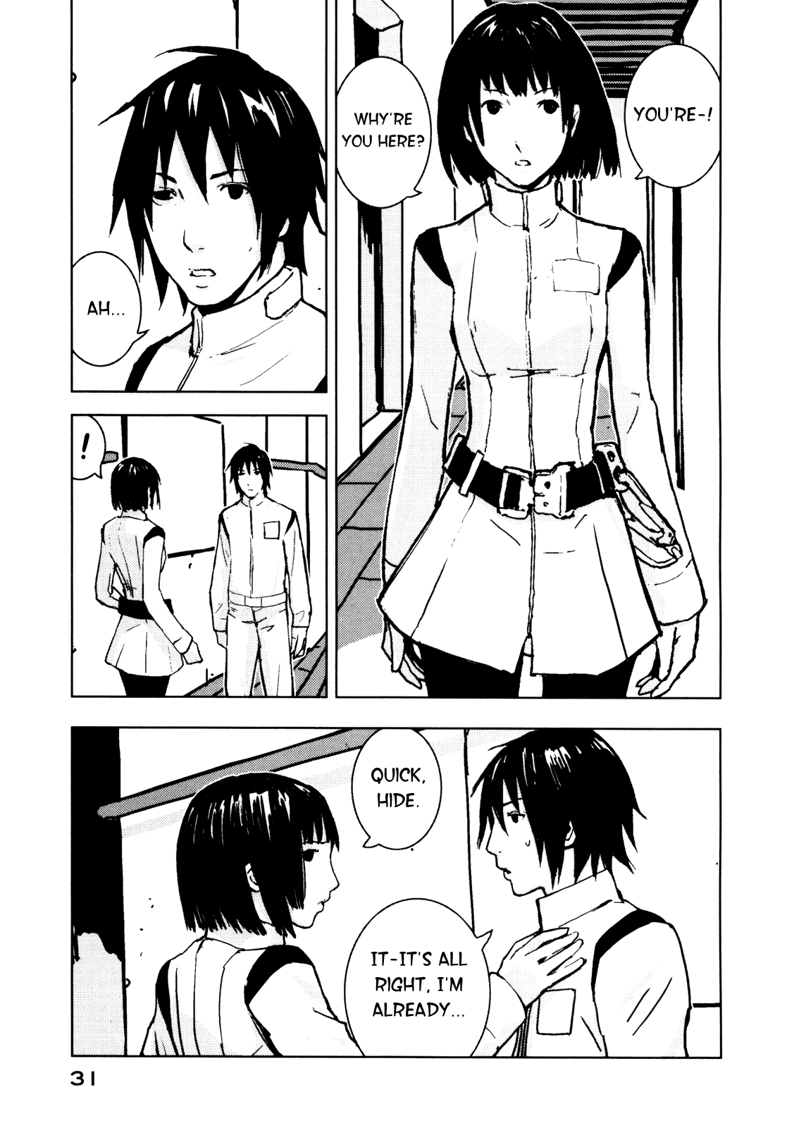 Sidonia no Kishi Chapter 1 page 32 - Chapter 1: Tanikaze Nagate's Choice