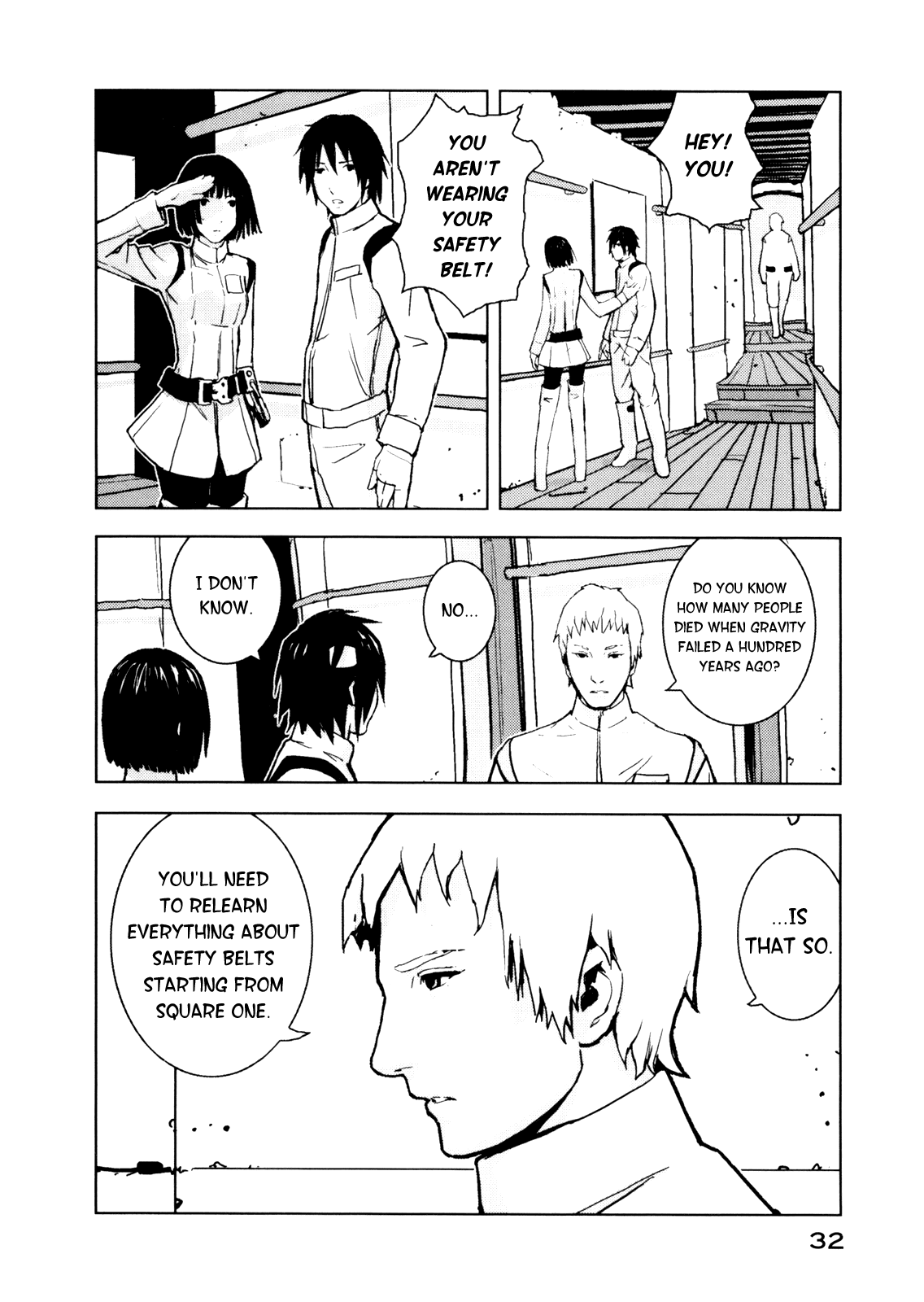 Sidonia no Kishi Chapter 1 page 33 - Chapter 1: Tanikaze Nagate's Choice