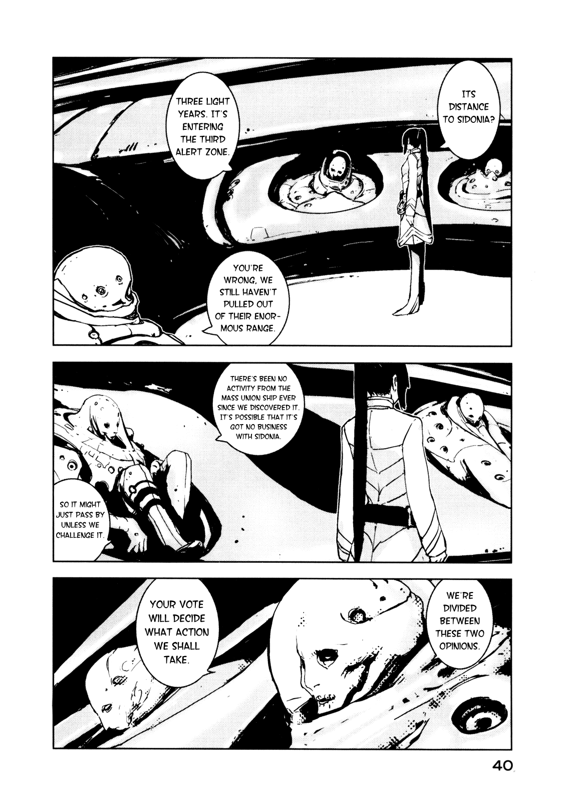 Sidonia no Kishi Chapter 1 page 41 - Chapter 1: Tanikaze Nagate's Choice
