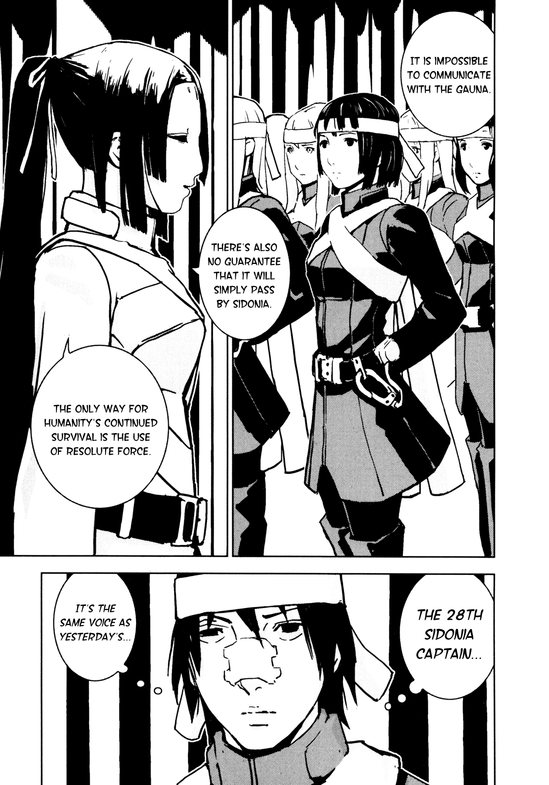 Sidonia no Kishi Chapter 1 page 44 - Chapter 1: Tanikaze Nagate's Choice