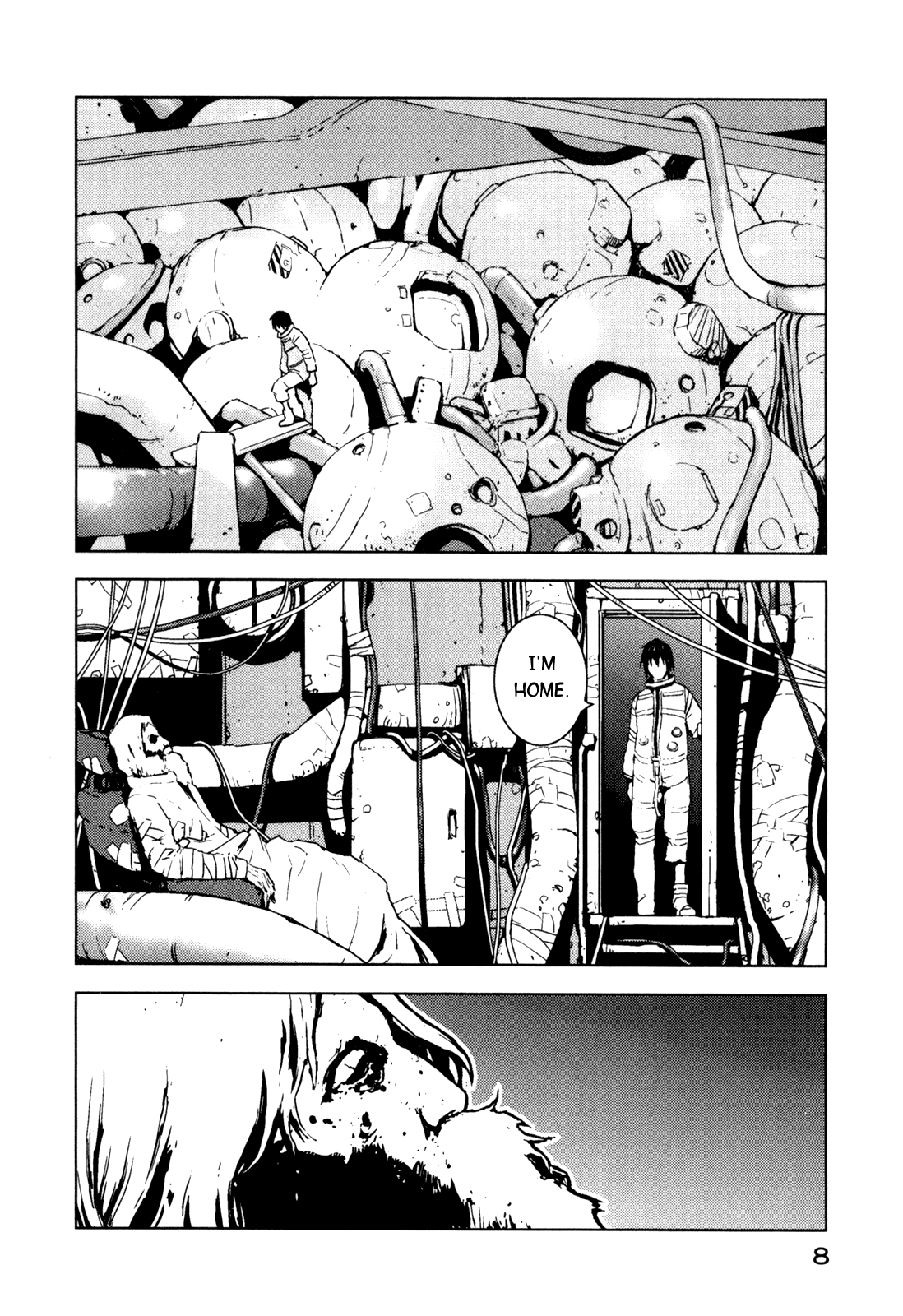 Sidonia no Kishi Chapter 1 page 9 - Chapter 1: Tanikaze Nagate's Choice