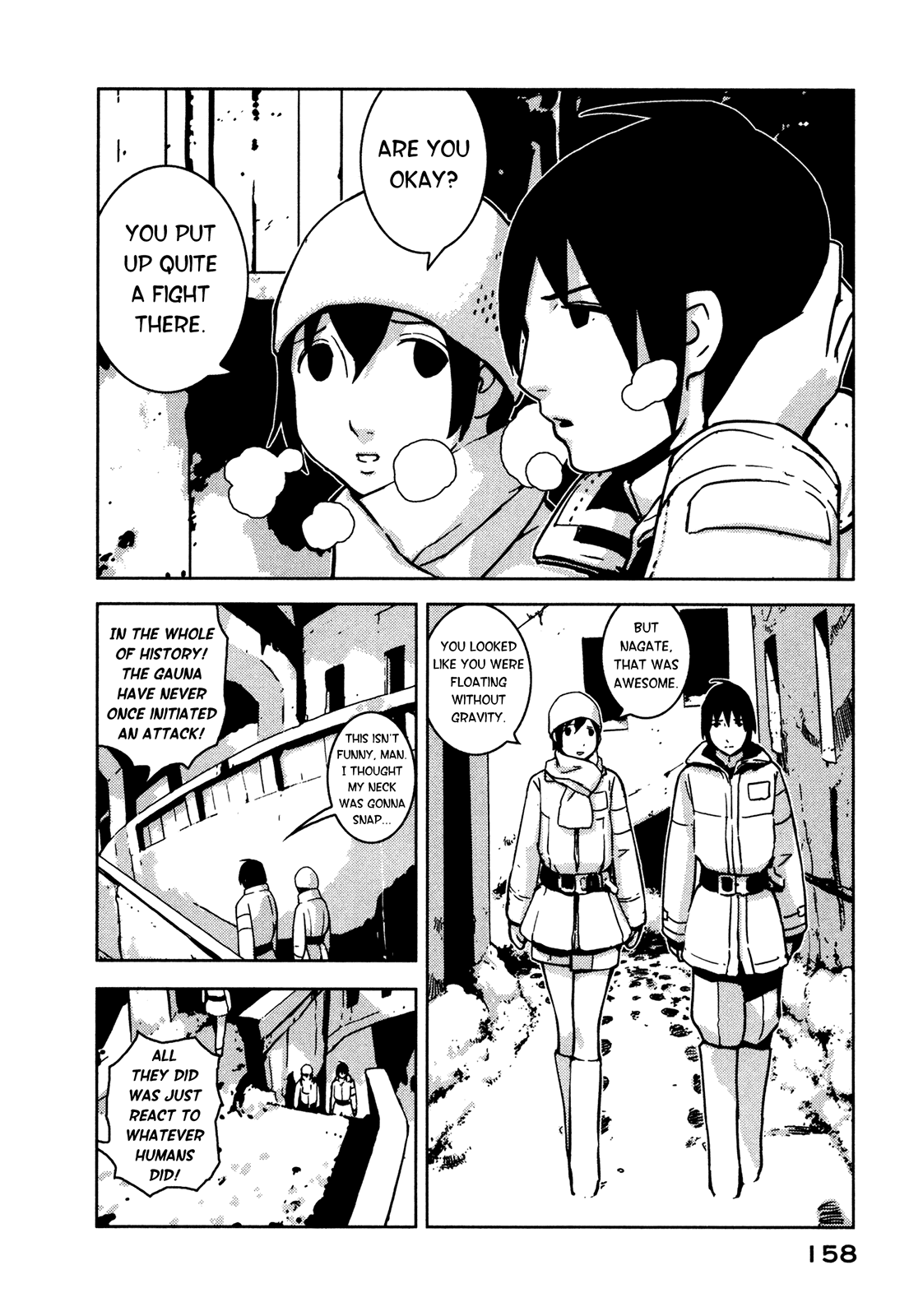 Sidonia no Kishi Chapter 10 page 14 - Chapter 10: 28th Captain's Decision