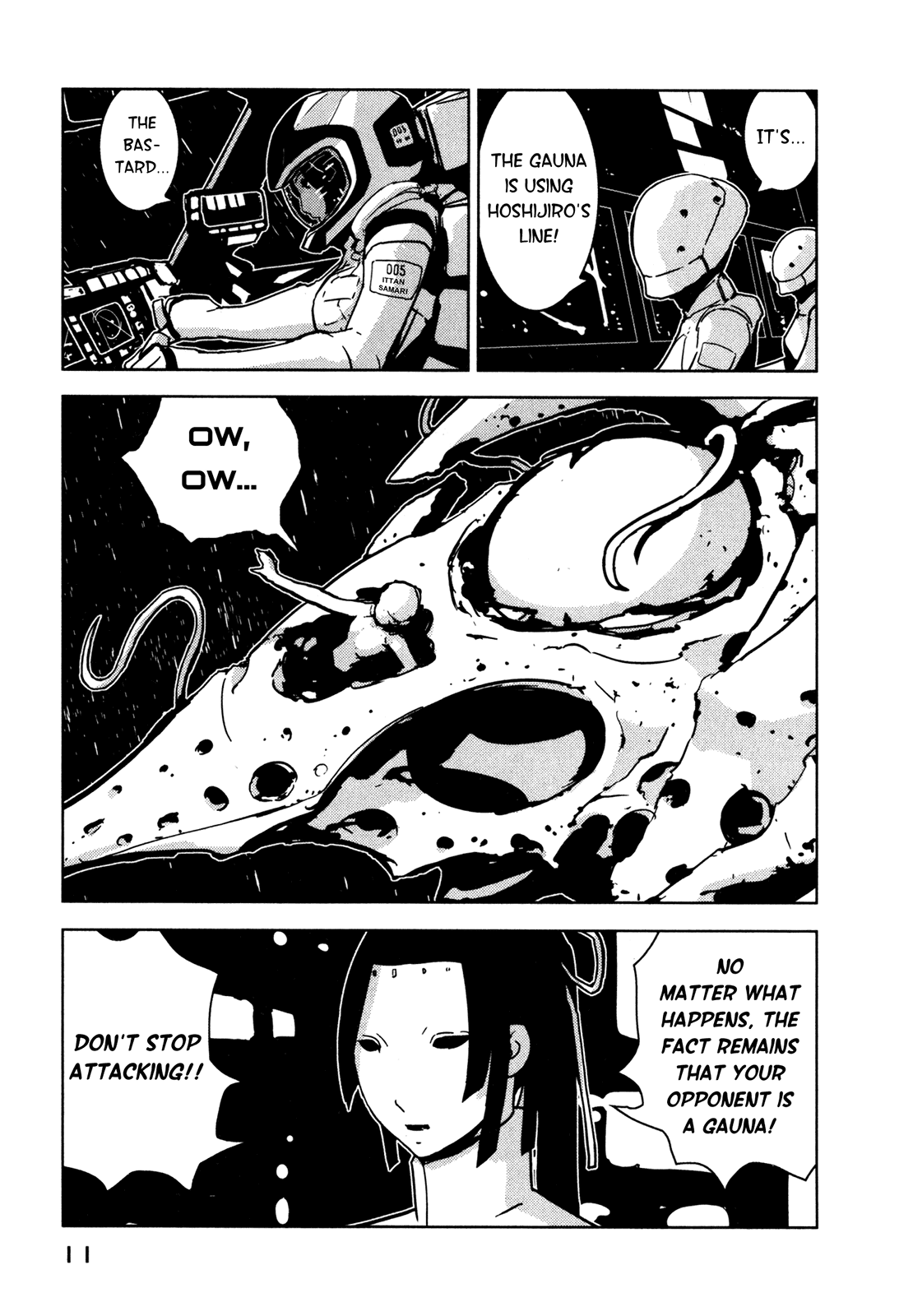 Sidonia no Kishi Chapter 11 page 12 - Chapter 11: Hoshijiro Shizuka's Homeward Voyage