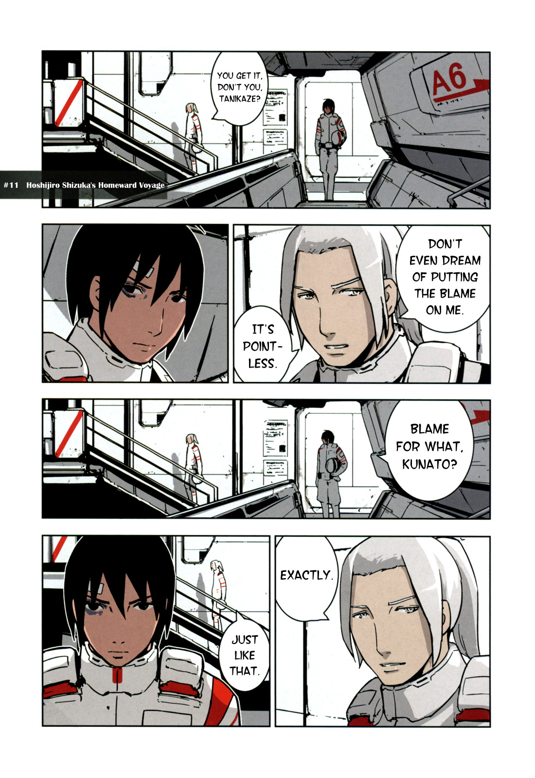 Sidonia no Kishi Chapter 11 page 3 - Chapter 11: Hoshijiro Shizuka's Homeward Voyage