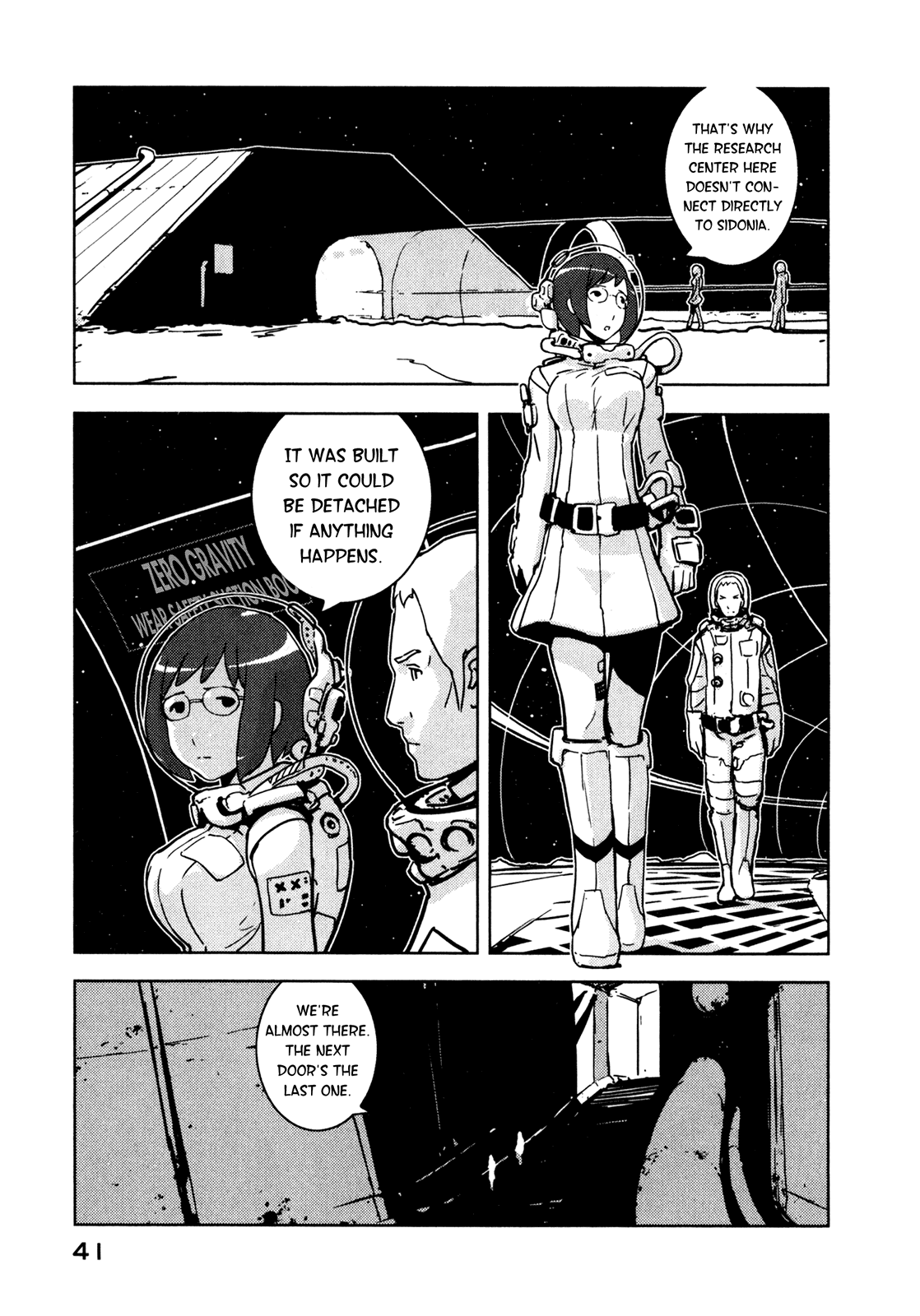 Sidonia no Kishi Chapter 11 page 41 - Chapter 11: Hoshijiro Shizuka's Homeward Voyage