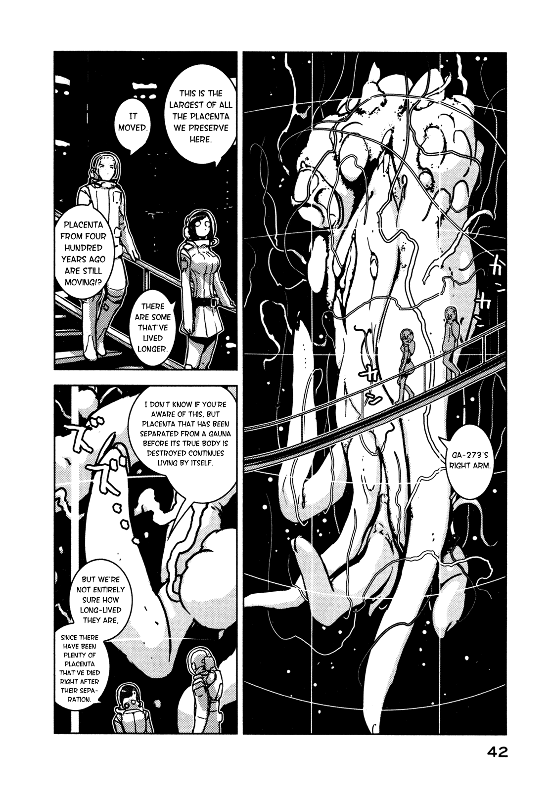Sidonia no Kishi Chapter 11 page 42 - Chapter 11: Hoshijiro Shizuka's Homeward Voyage