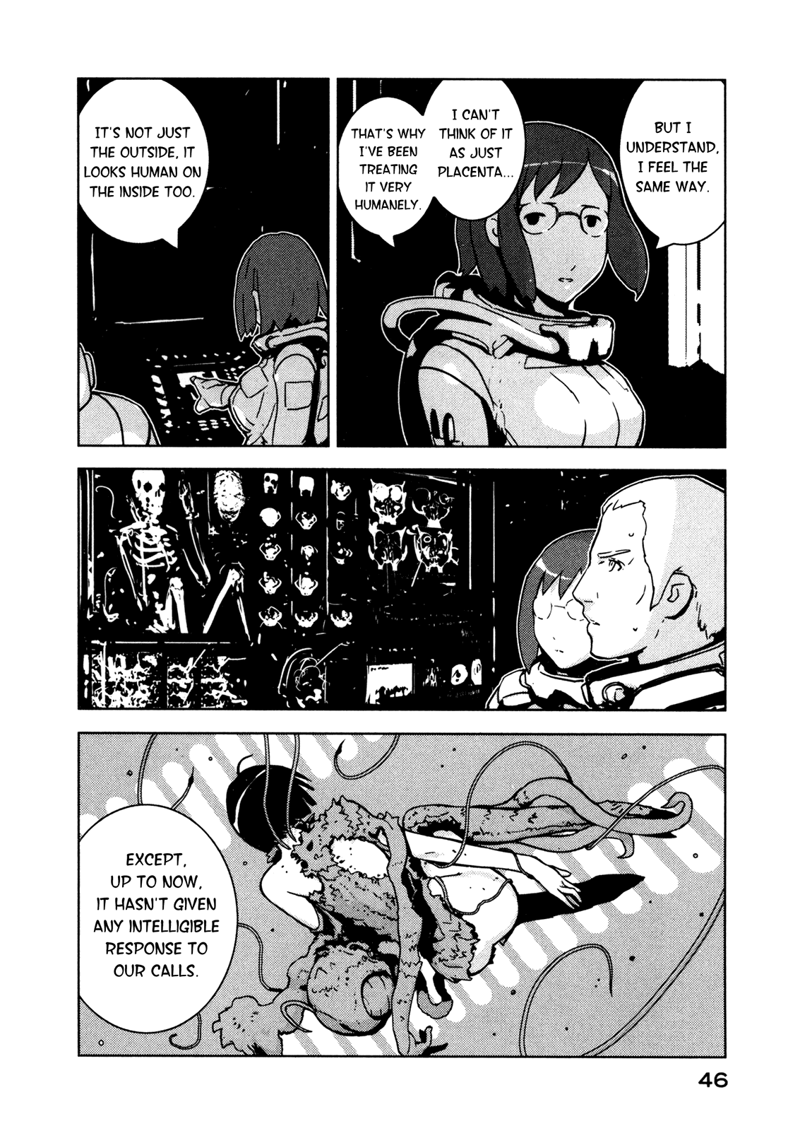 Sidonia no Kishi Chapter 11 page 46 - Chapter 11: Hoshijiro Shizuka's Homeward Voyage