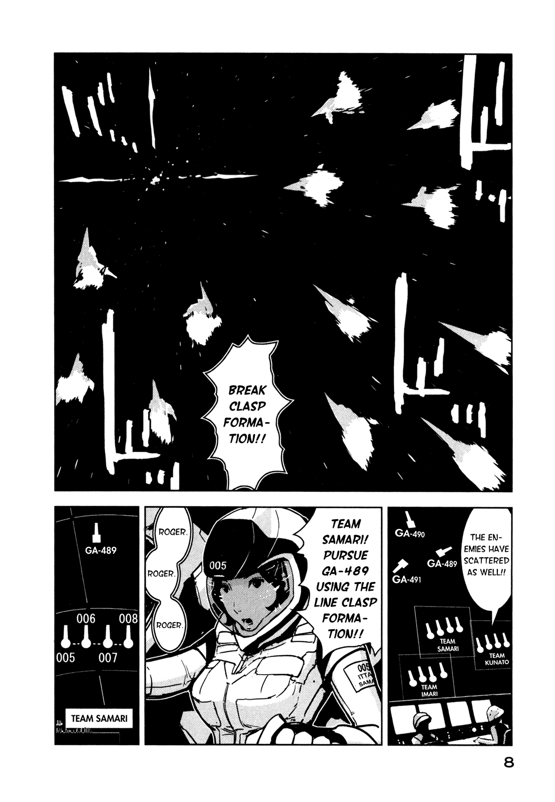 Sidonia no Kishi Chapter 11 page 9 - Chapter 11: Hoshijiro Shizuka's Homeward Voyage