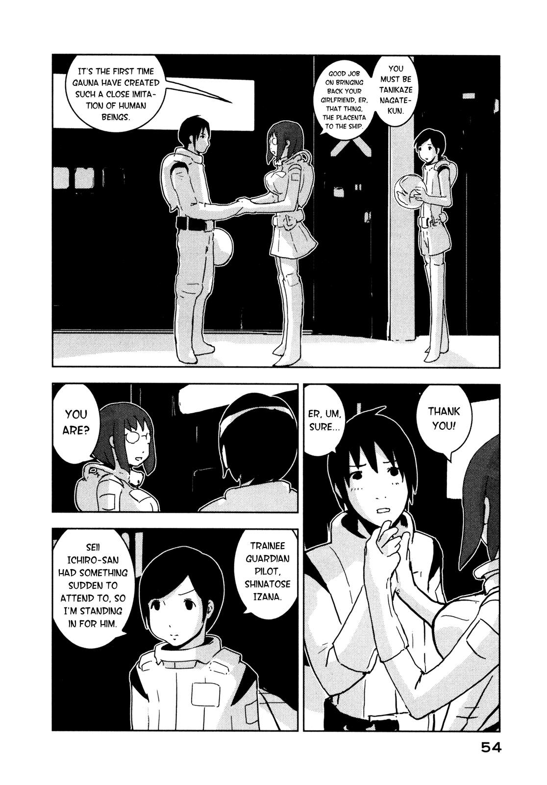 Sidonia no Kishi Chapter 12 page 5 - Chapter 12: Tahiro Numi's Weekly Meal