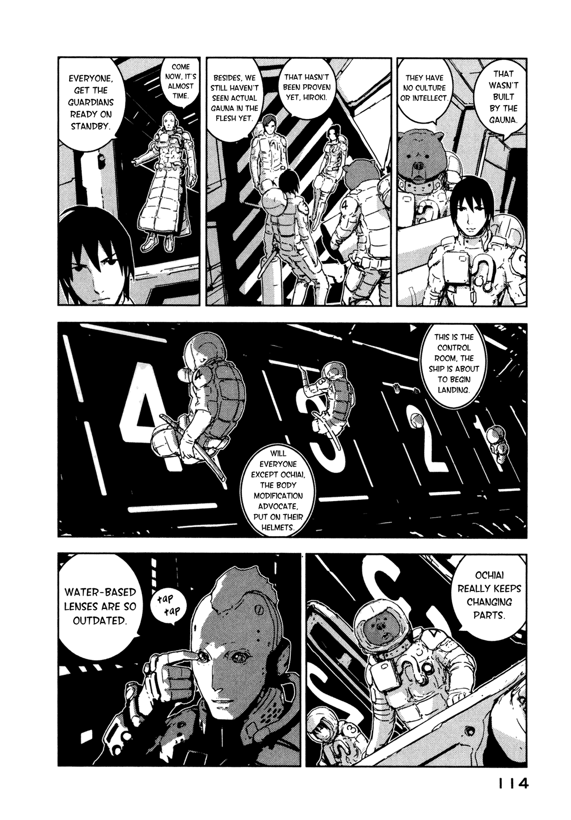 Sidonia no Kishi Chapter 14 page 4 - Chapter 14: The Immortal Ship Committee