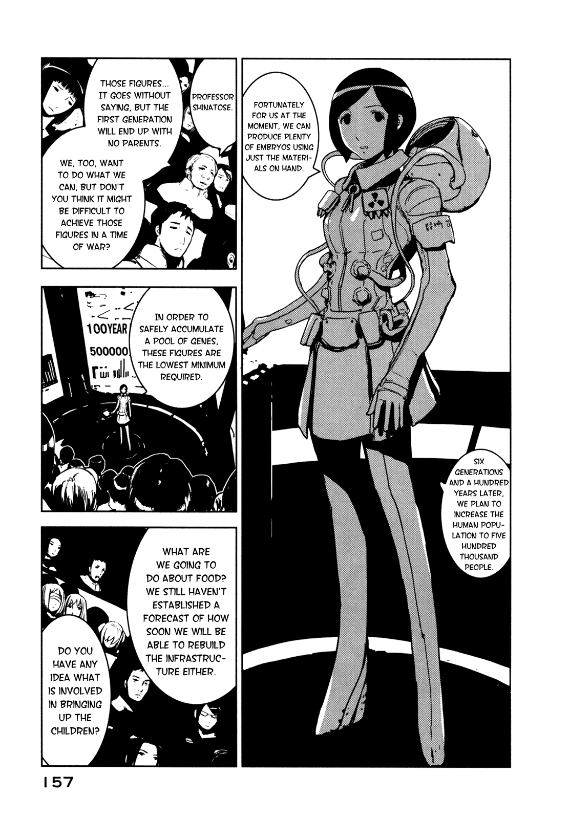Sidonia no Kishi Chapter 15 page 11 - Chapter 15: Saito Hiroki's Rampage