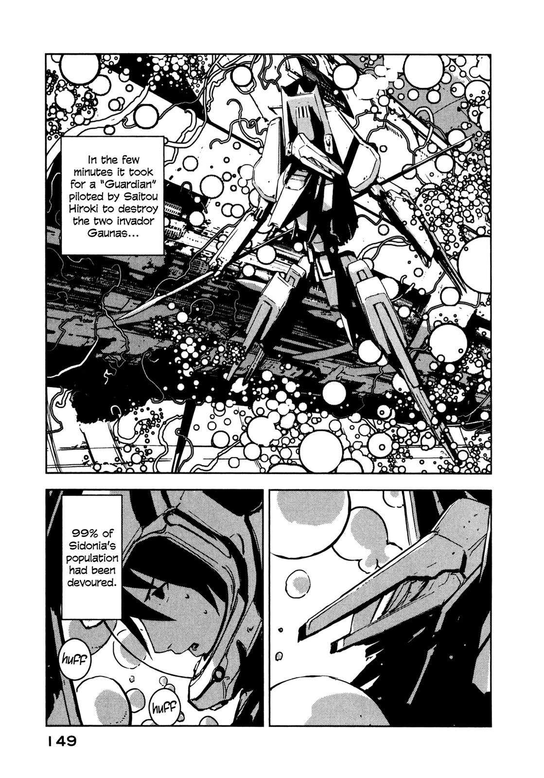 Sidonia no Kishi Chapter 15 page 3 - Chapter 15: Saito Hiroki's Rampage