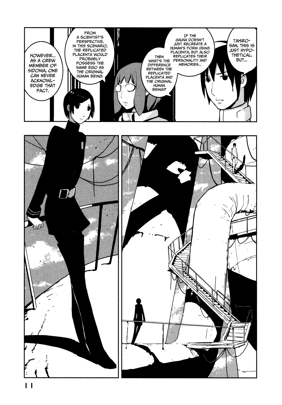 Sidonia no Kishi Chapter 16 page 11 - Chapter 16: Shinatose Izana's First Sortie