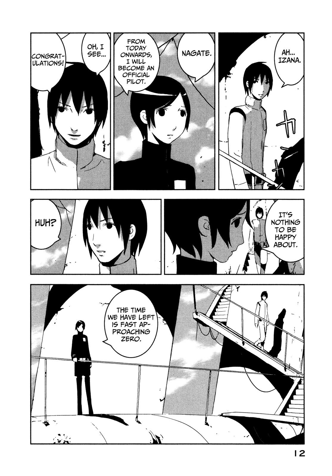Sidonia no Kishi Chapter 16 page 12 - Chapter 16: Shinatose Izana's First Sortie
