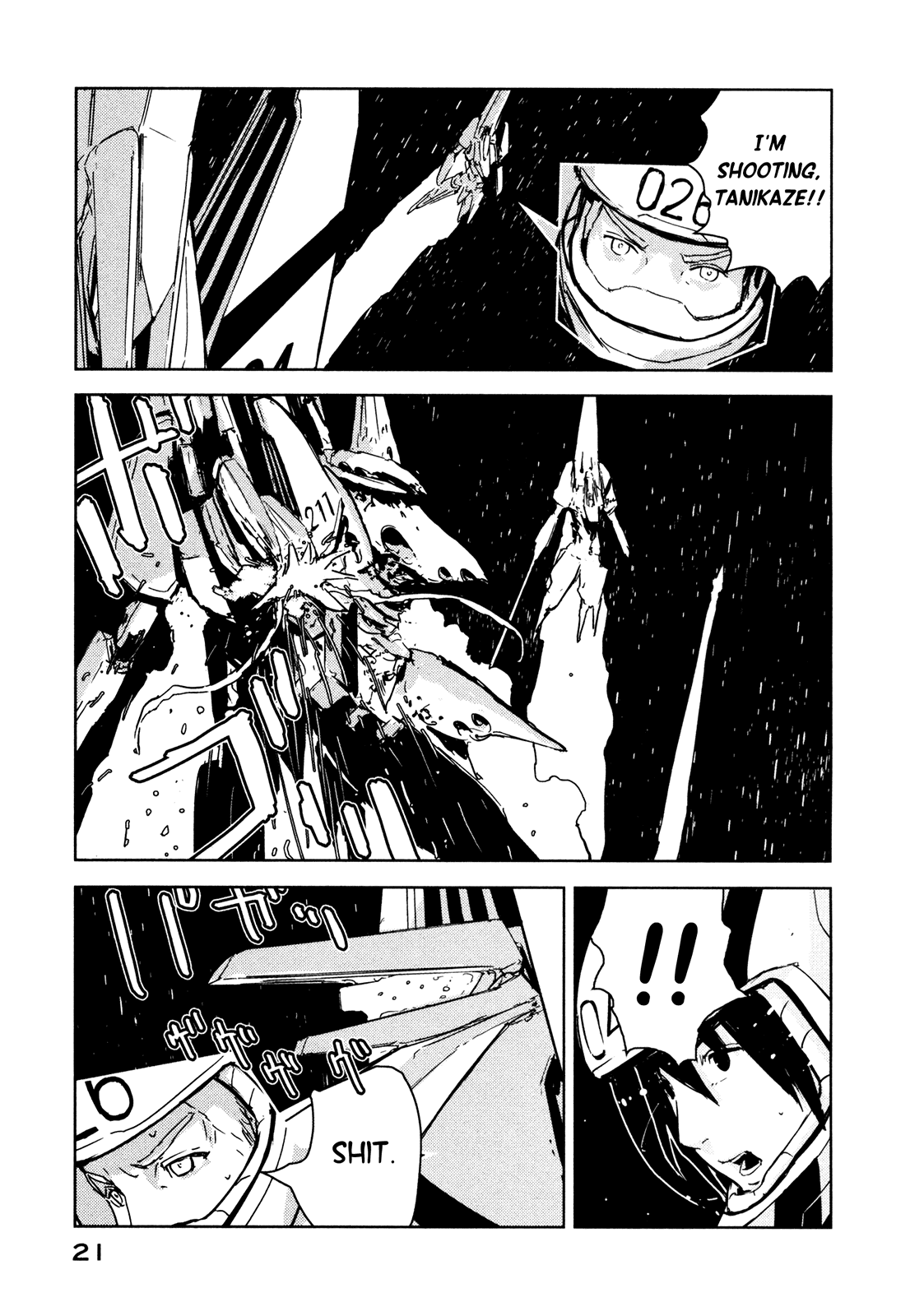 Sidonia no Kishi Chapter 16 page 21 - Chapter 16: Shinatose Izana's First Sortie