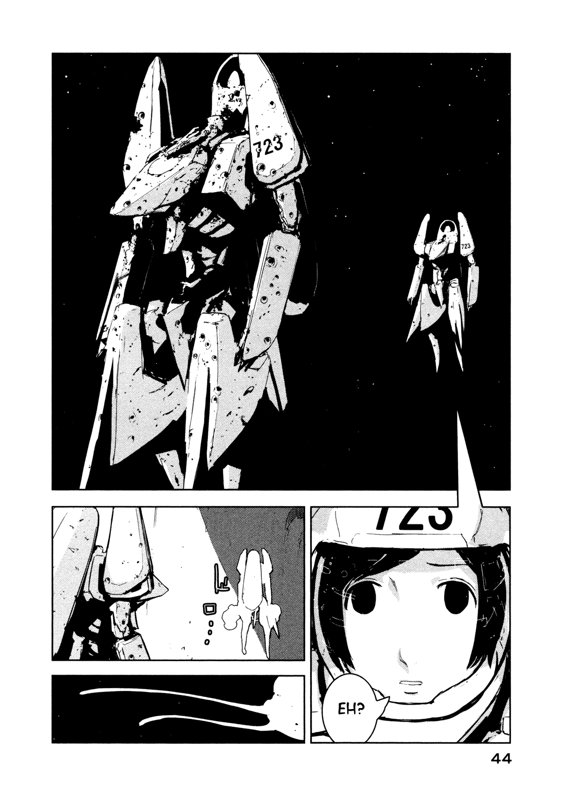 Sidonia no Kishi Chapter 17 page 10 - Chapter 17: Tanikaze Nagate's Decision