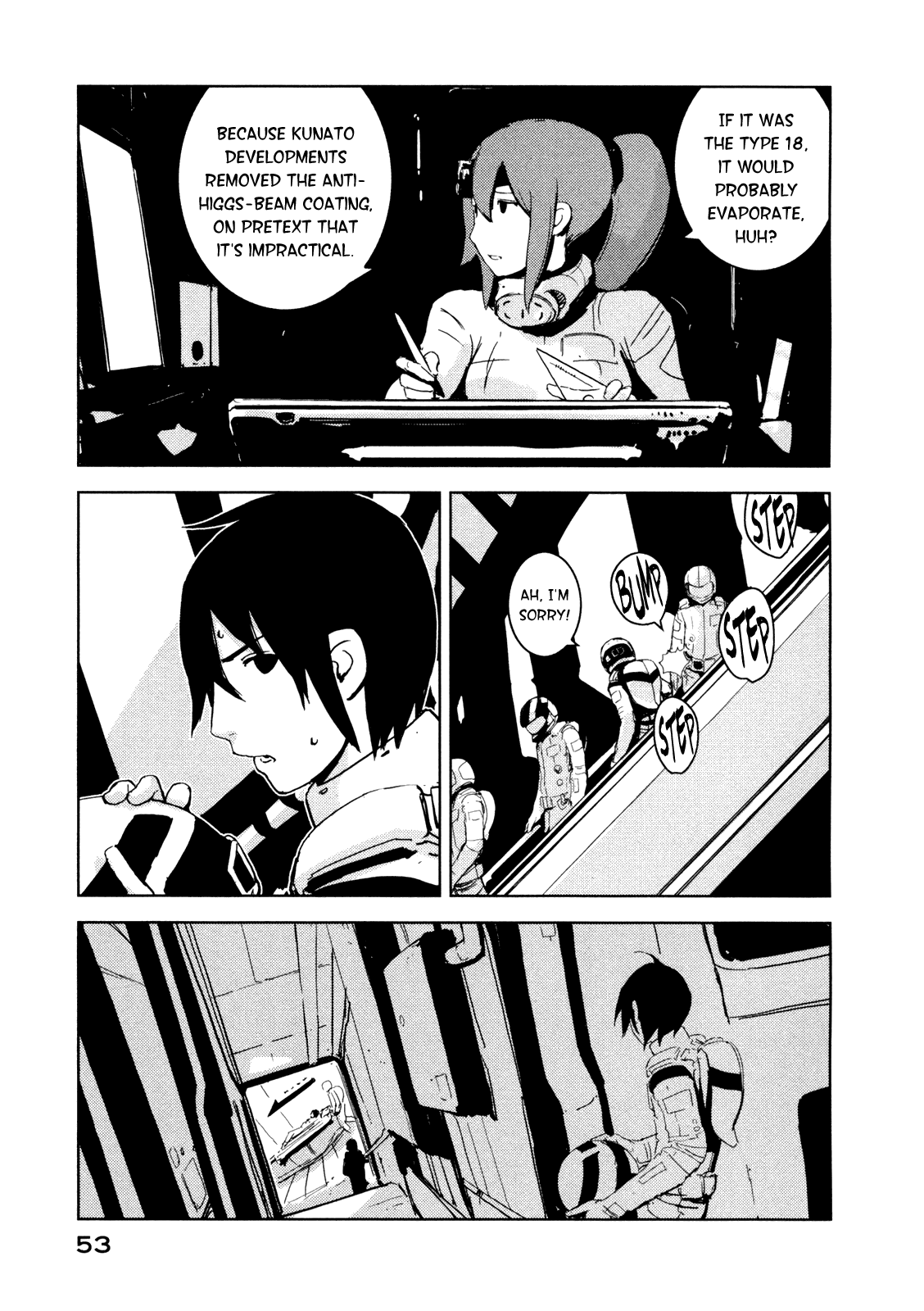 Sidonia no Kishi Chapter 17 page 18 - Chapter 17: Tanikaze Nagate's Decision