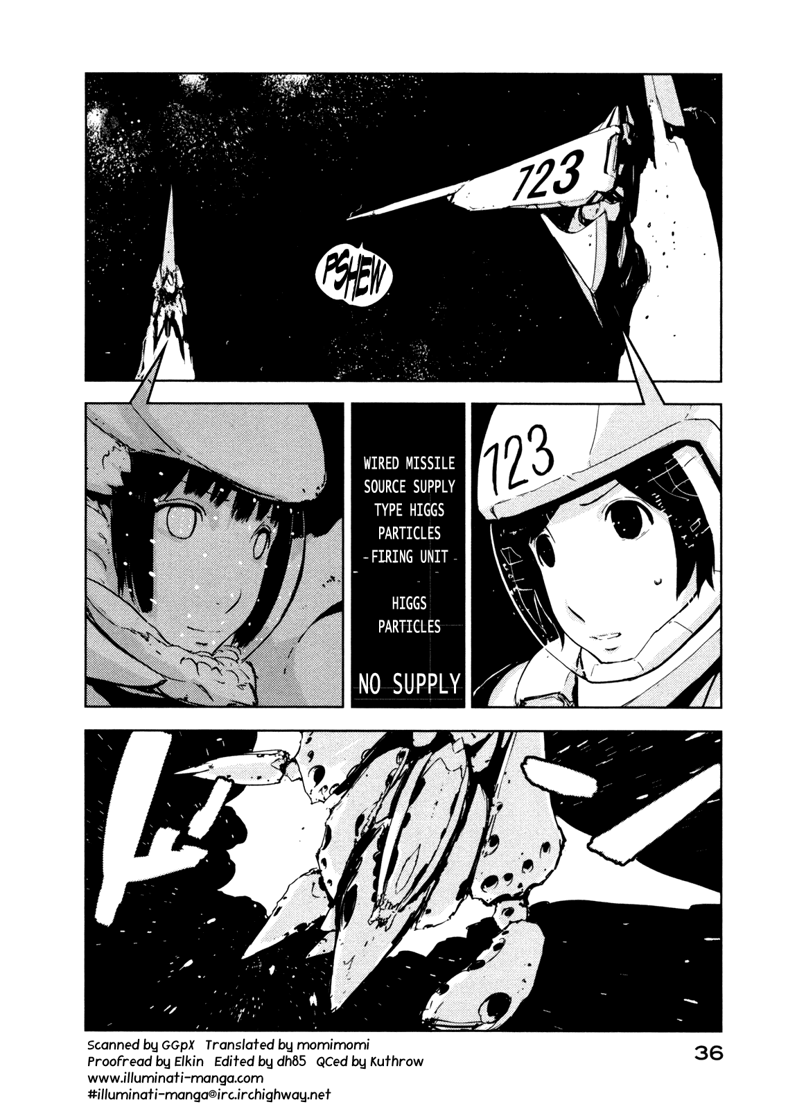 Sidonia no Kishi Chapter 17 page 2 - Chapter 17: Tanikaze Nagate's Decision