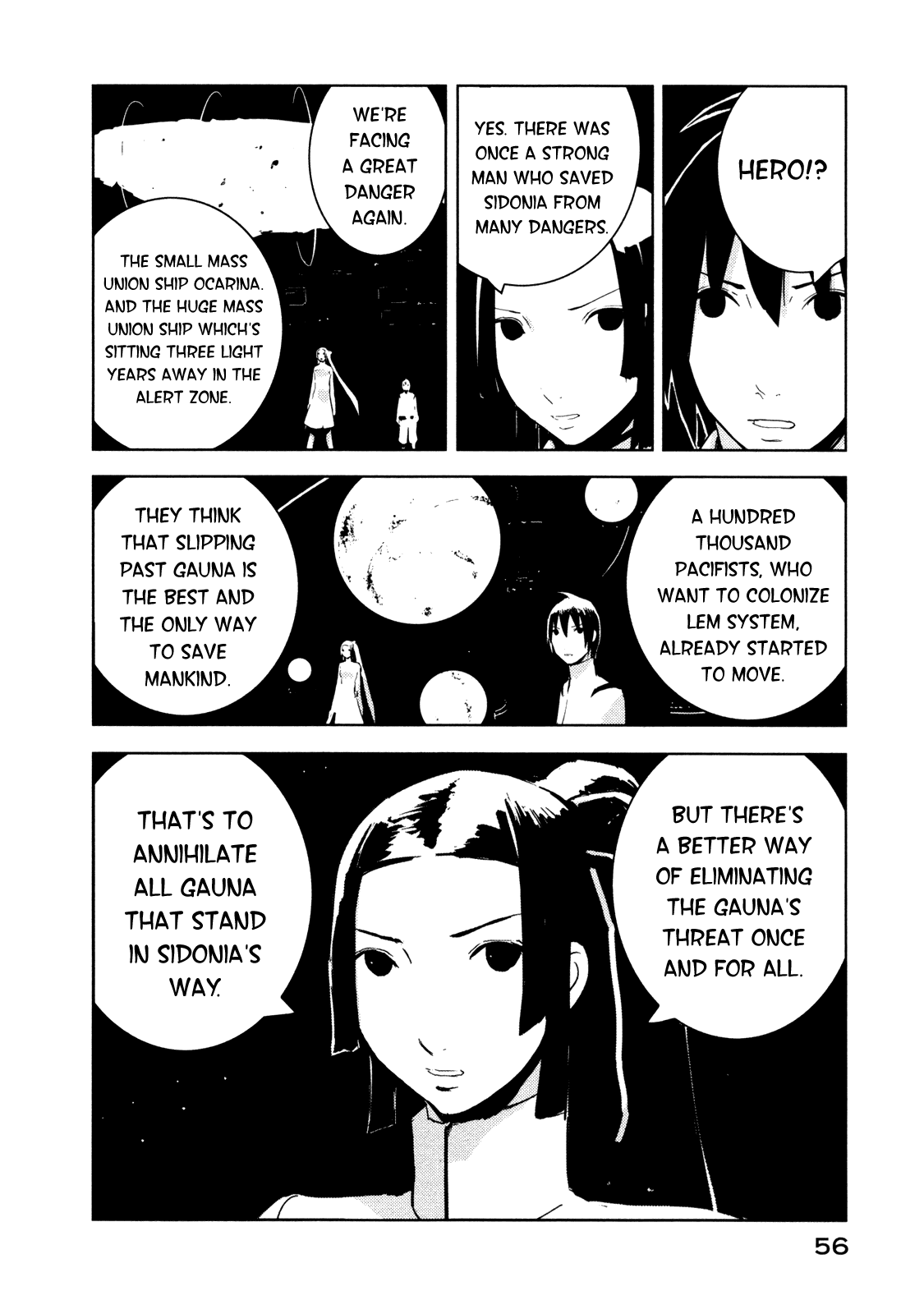 Sidonia no Kishi Chapter 17 page 21 - Chapter 17: Tanikaze Nagate's Decision