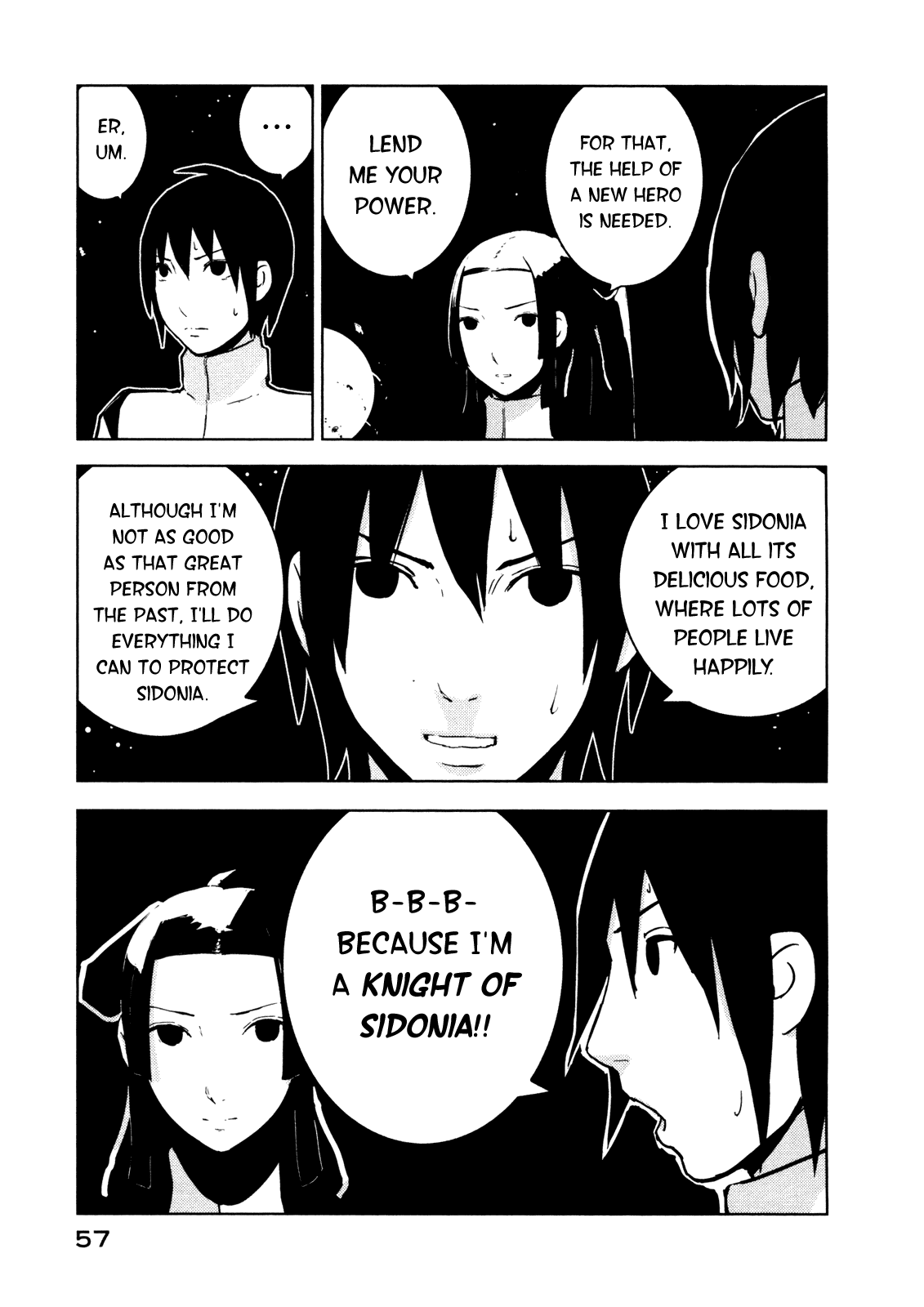 Sidonia no Kishi Chapter 17 page 22 - Chapter 17: Tanikaze Nagate's Decision