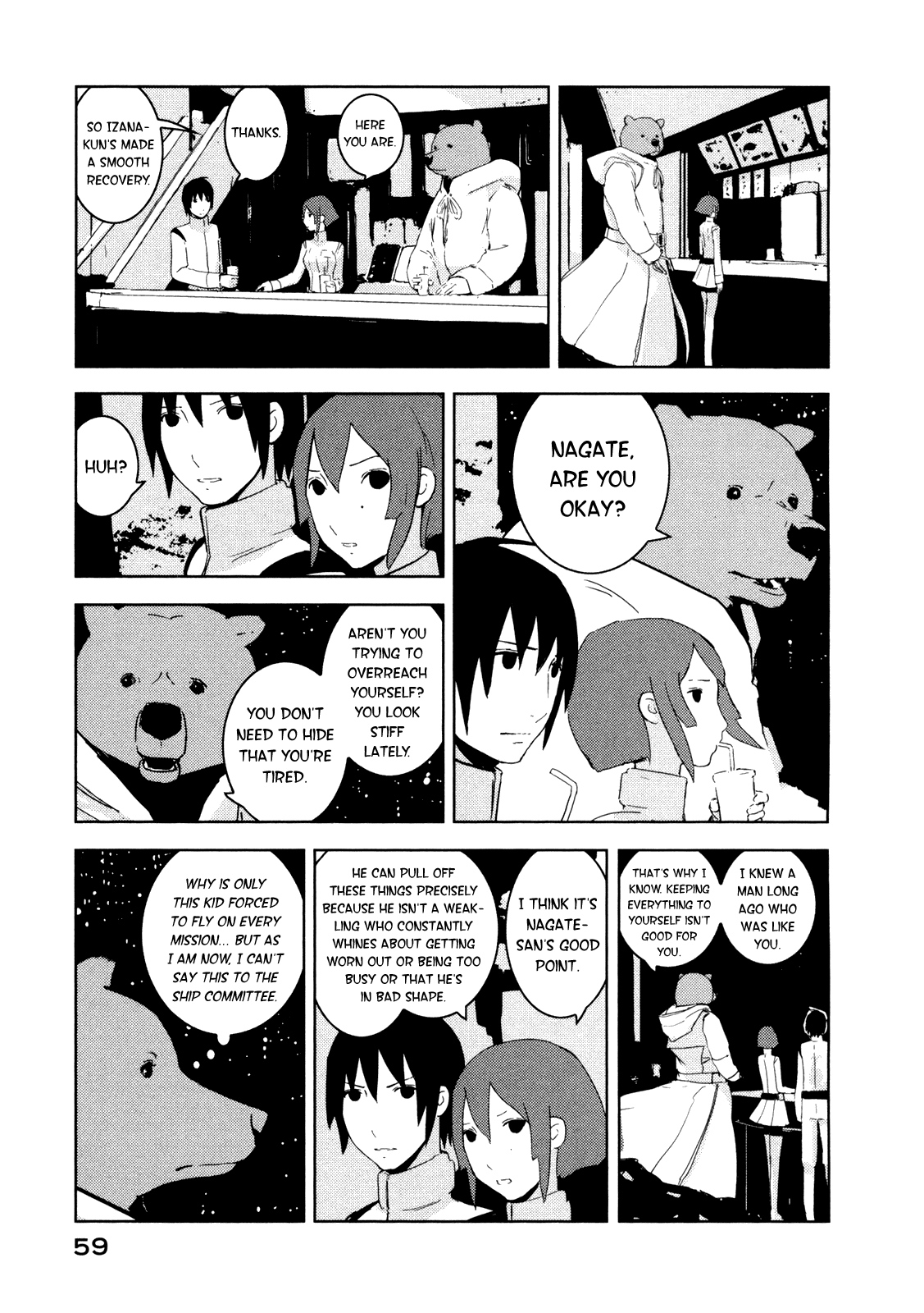 Sidonia no Kishi Chapter 17 page 24 - Chapter 17: Tanikaze Nagate's Decision