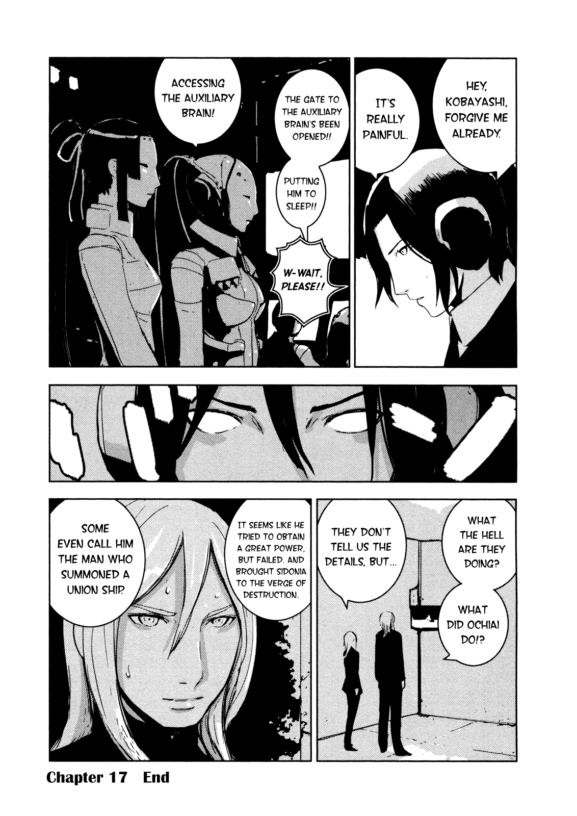 Sidonia no Kishi Chapter 17 page 30 - Chapter 17: Tanikaze Nagate's Decision