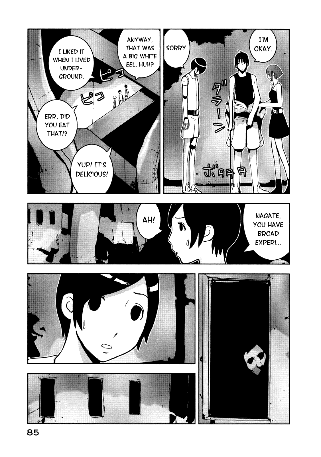 Sidonia no Kishi Chapter 18 page 19 - Chapter 18: Scientist Ochiai's Daughter