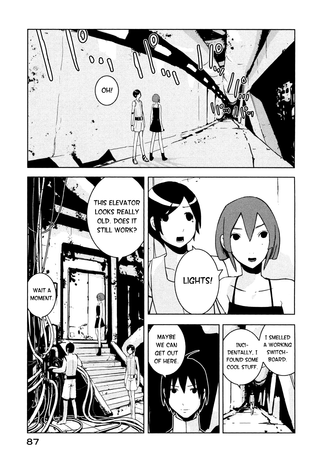 Sidonia no Kishi Chapter 18 page 21 - Chapter 18: Scientist Ochiai's Daughter