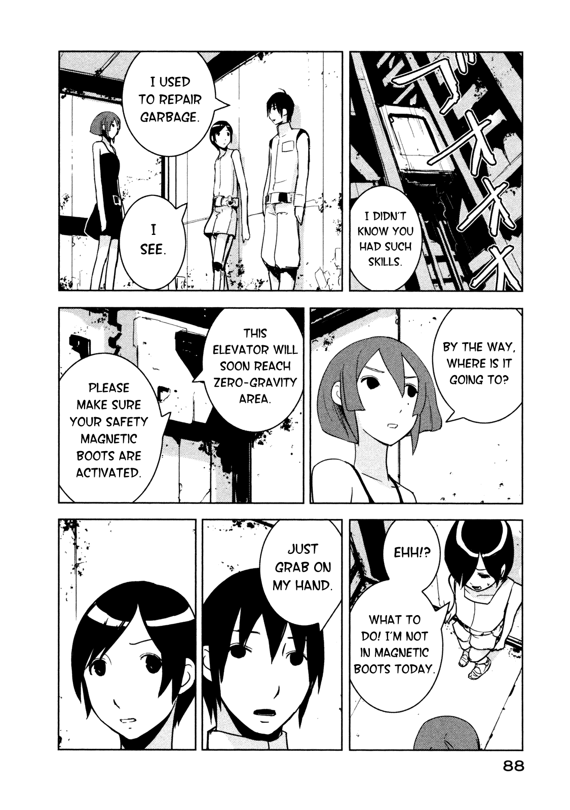 Sidonia no Kishi Chapter 18 page 22 - Chapter 18: Scientist Ochiai's Daughter