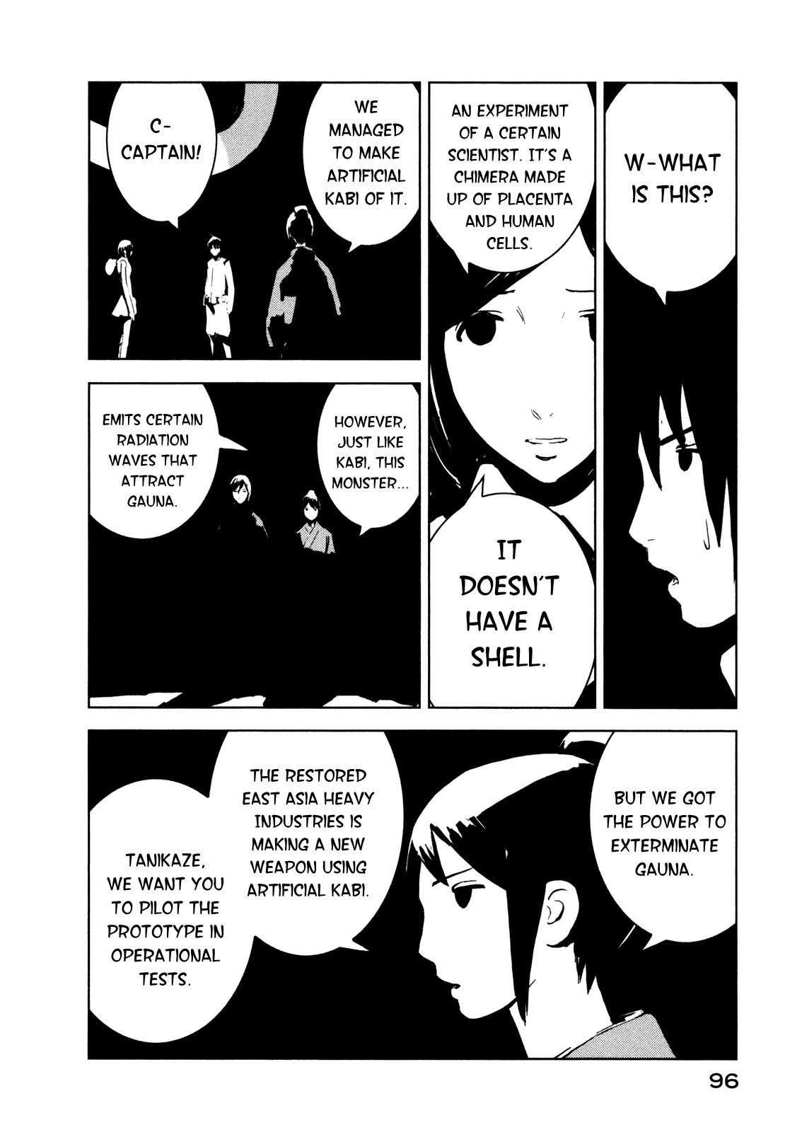 Sidonia no Kishi Chapter 18 page 29 - Chapter 18: Scientist Ochiai's Daughter