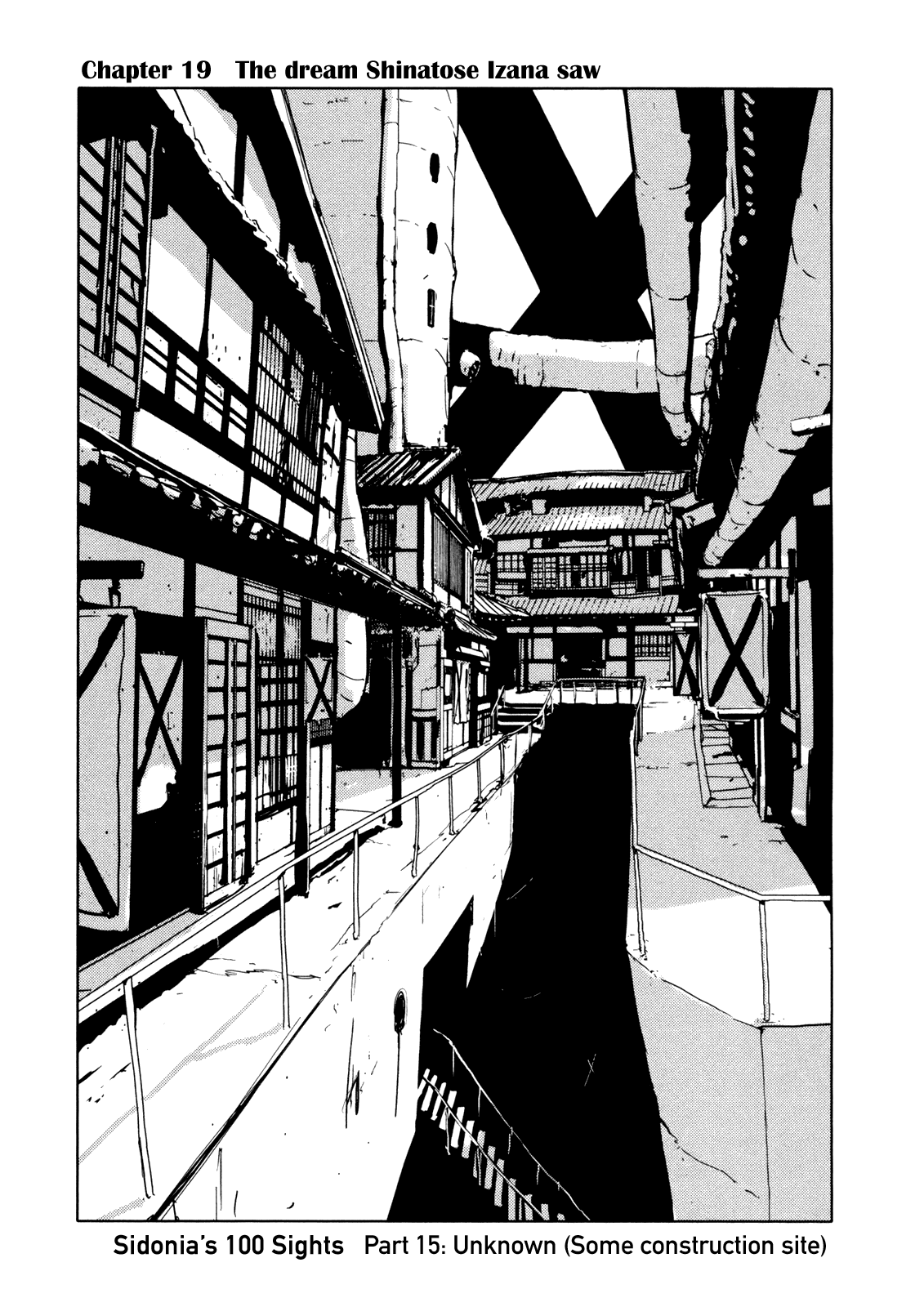 Sidonia no Kishi Chapter 19 page 1 - Chapter 19: The Dream Shinatose Izana Saw