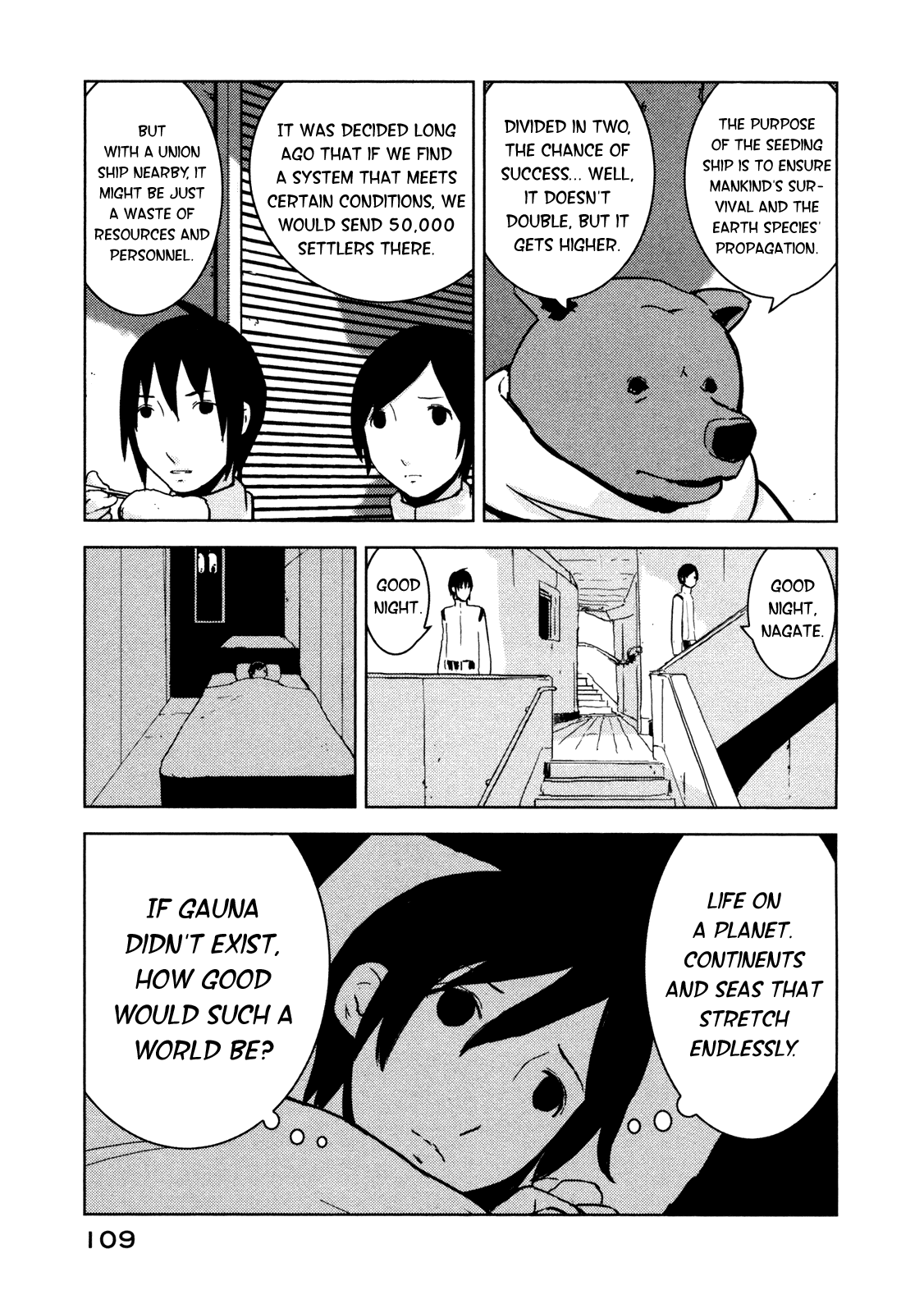 Sidonia no Kishi Chapter 19 page 11 - Chapter 19: The Dream Shinatose Izana Saw