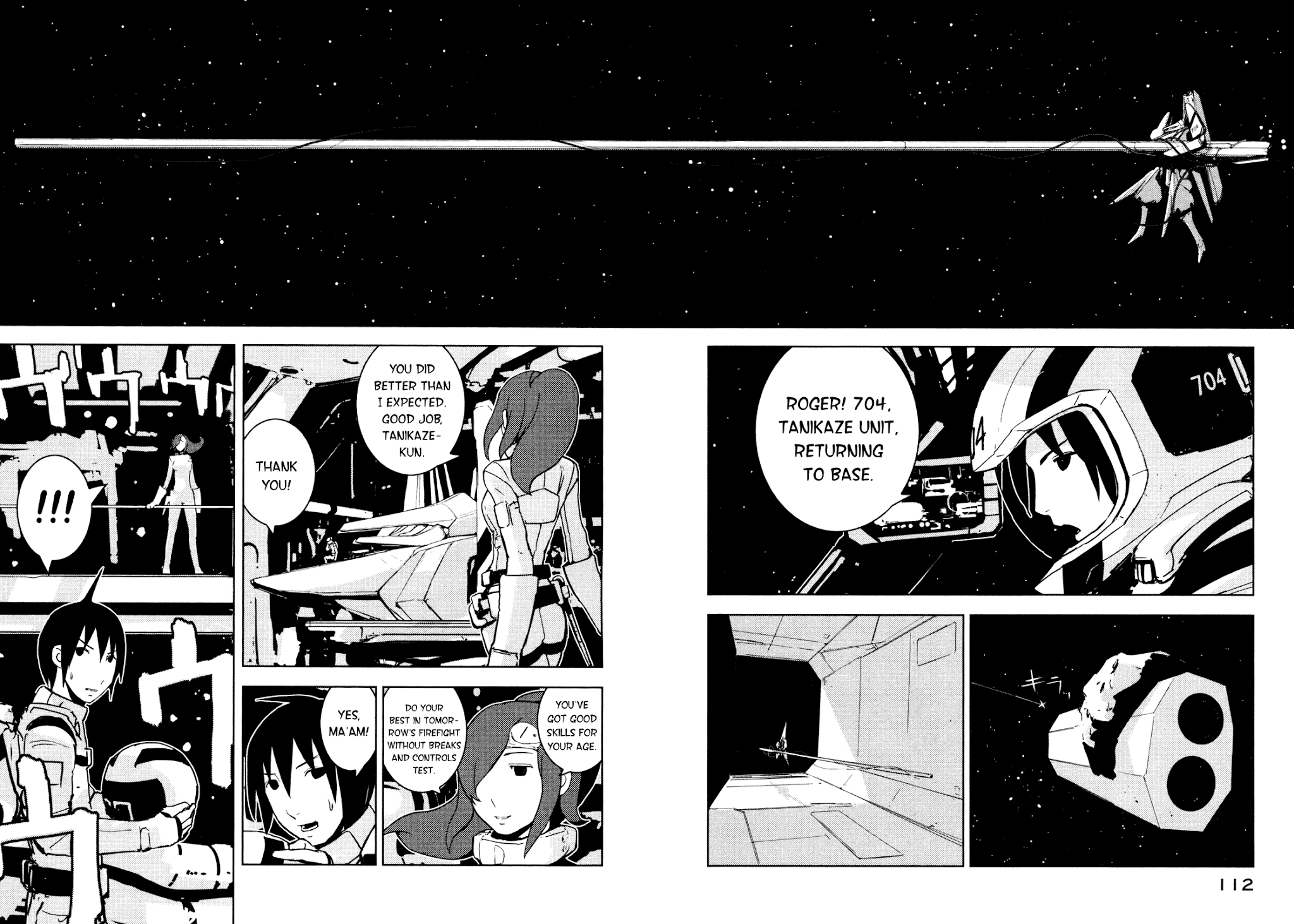 Sidonia no Kishi Chapter 19 page 14 - Chapter 19: The Dream Shinatose Izana Saw
