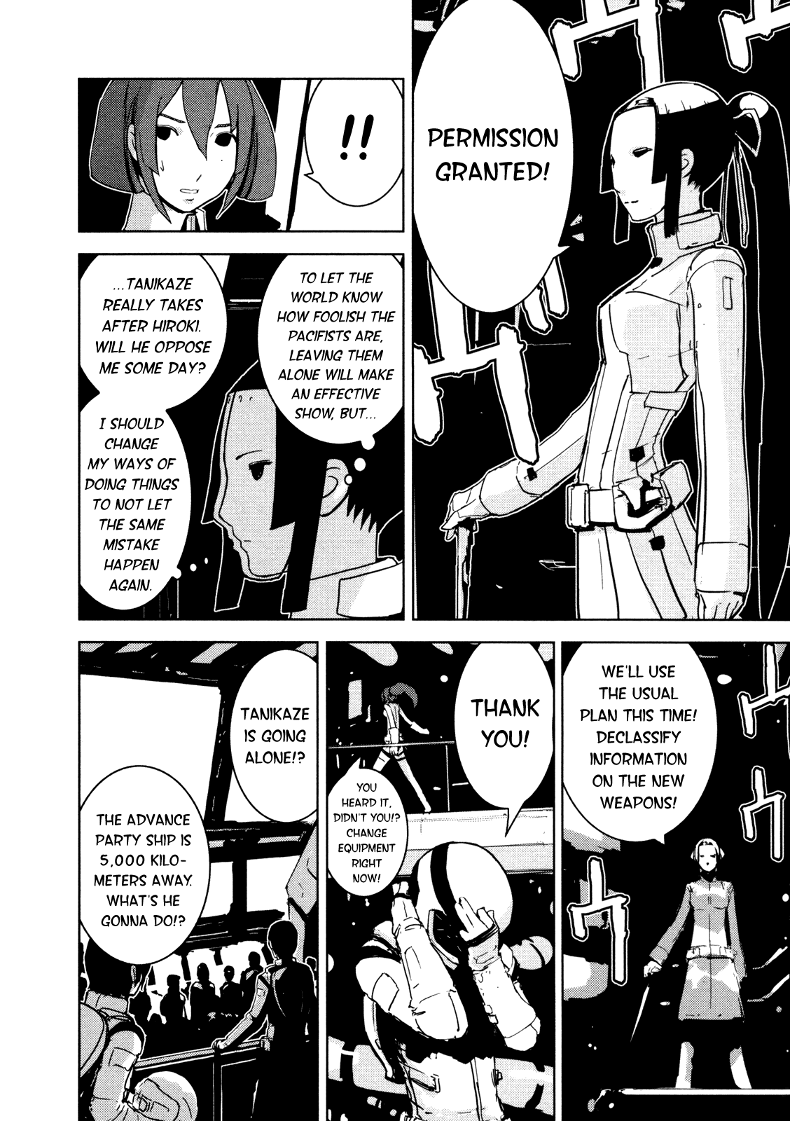 Sidonia no Kishi Chapter 19 page 17 - Chapter 19: The Dream Shinatose Izana Saw