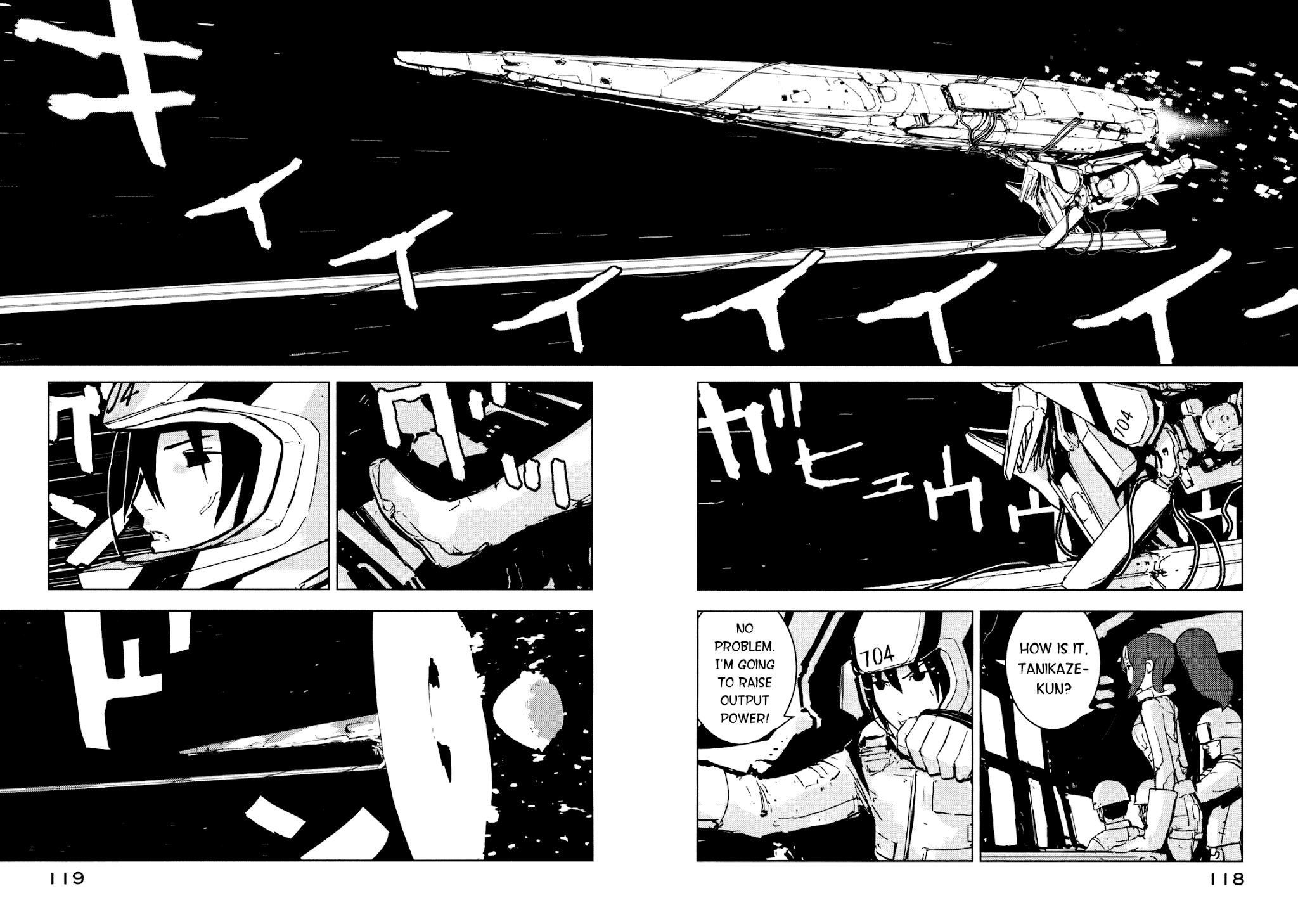 Sidonia no Kishi Chapter 19 page 19 - Chapter 19: The Dream Shinatose Izana Saw