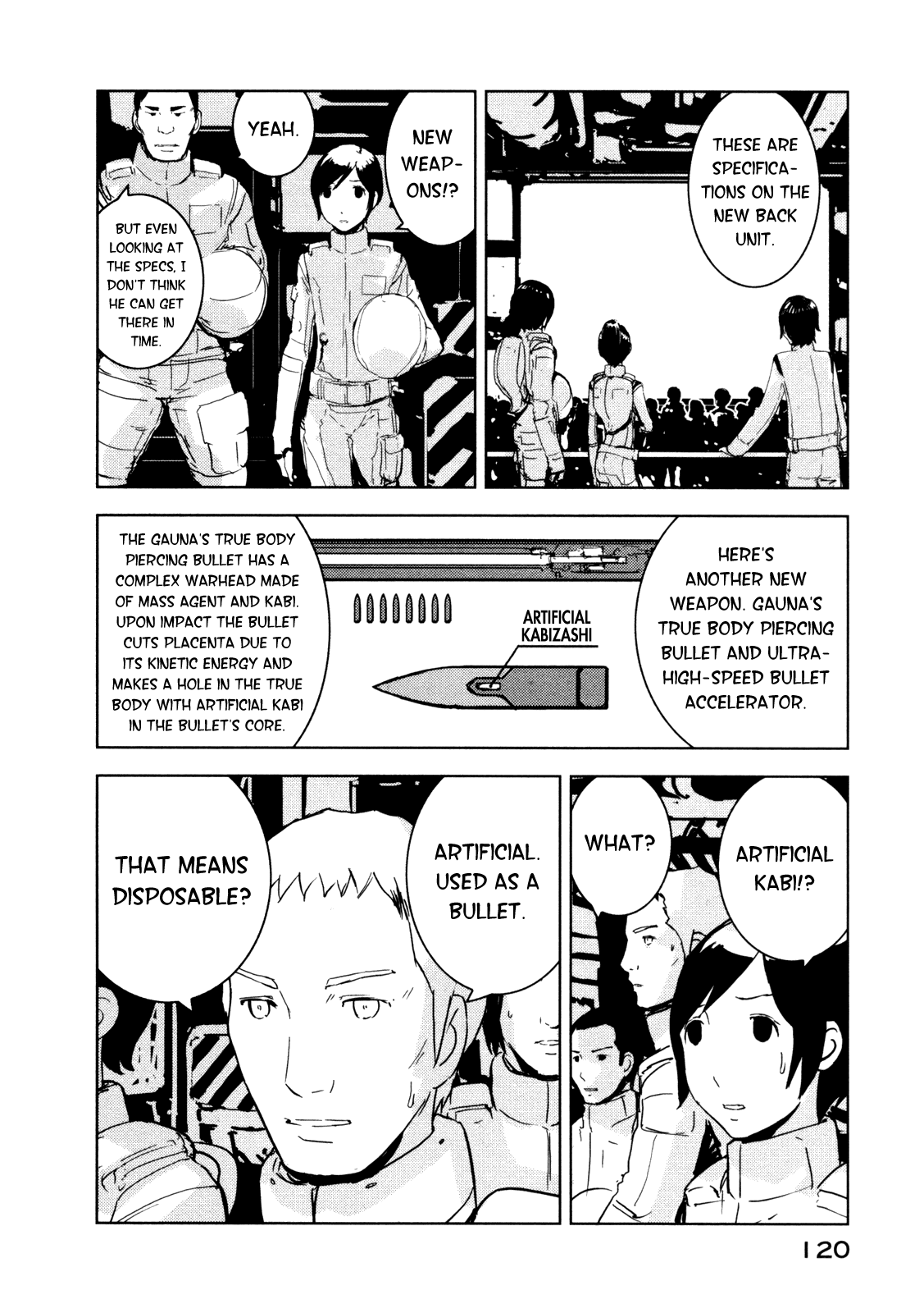 Sidonia no Kishi Chapter 19 page 20 - Chapter 19: The Dream Shinatose Izana Saw