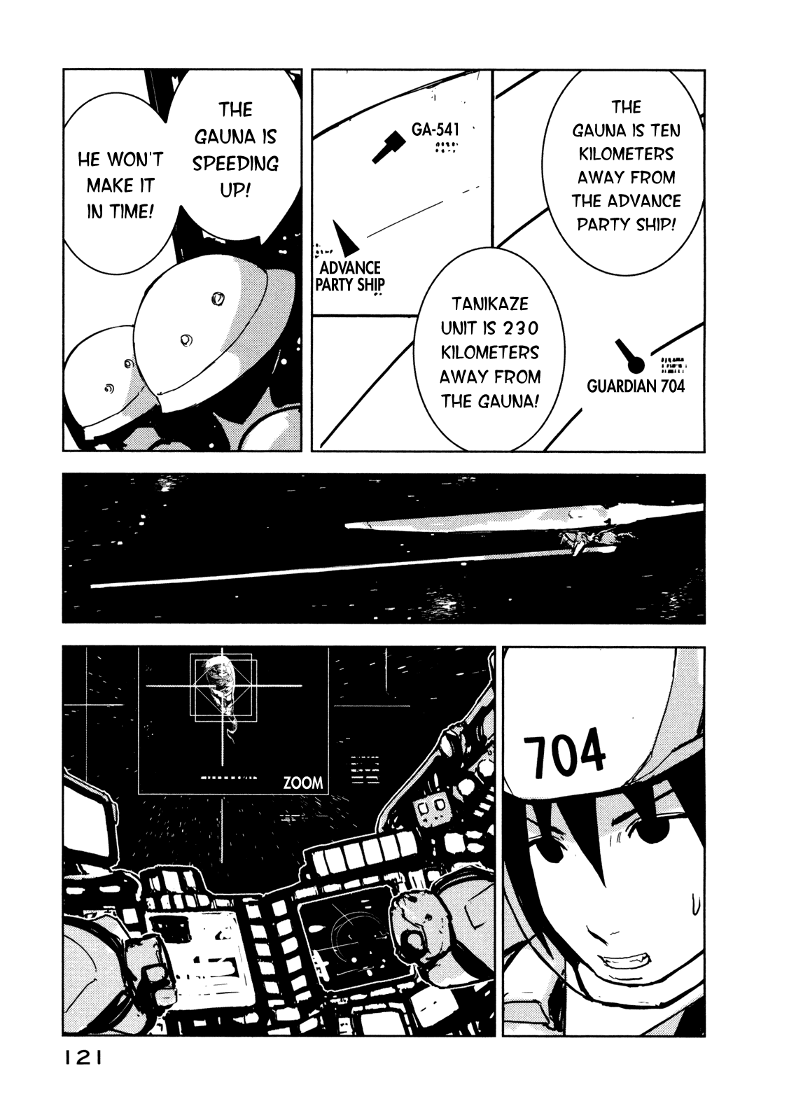 Sidonia no Kishi Chapter 19 page 21 - Chapter 19: The Dream Shinatose Izana Saw