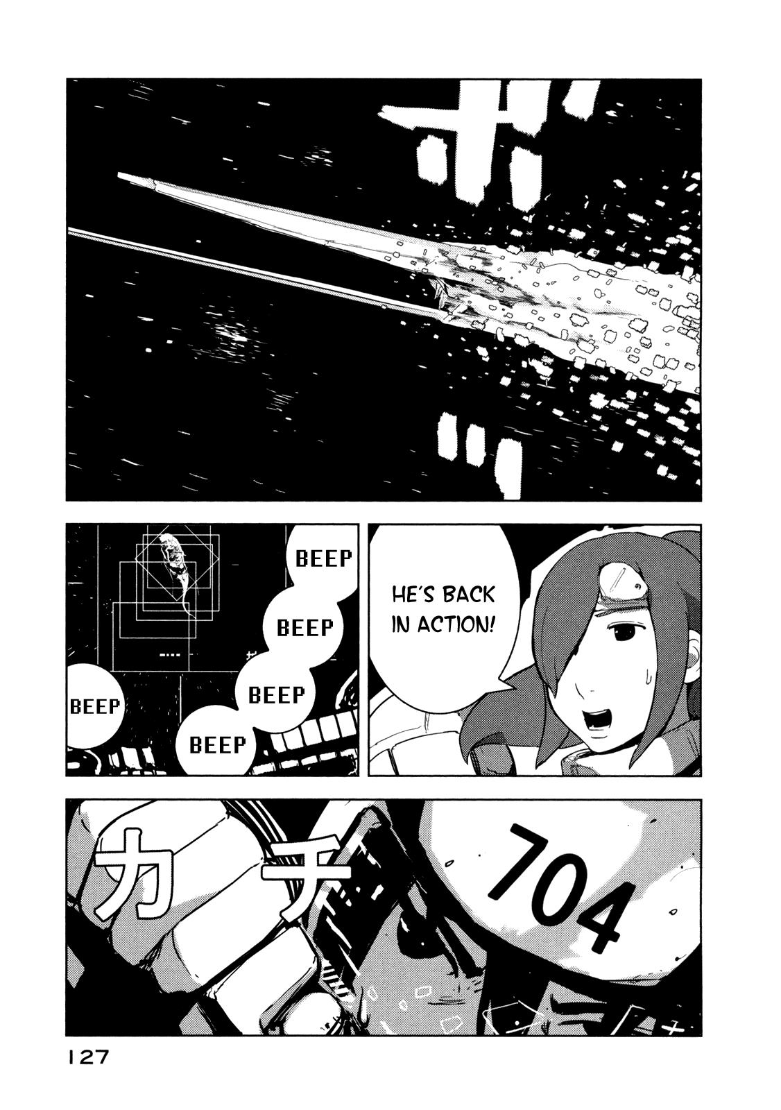 Sidonia no Kishi Chapter 19 page 27 - Chapter 19: The Dream Shinatose Izana Saw