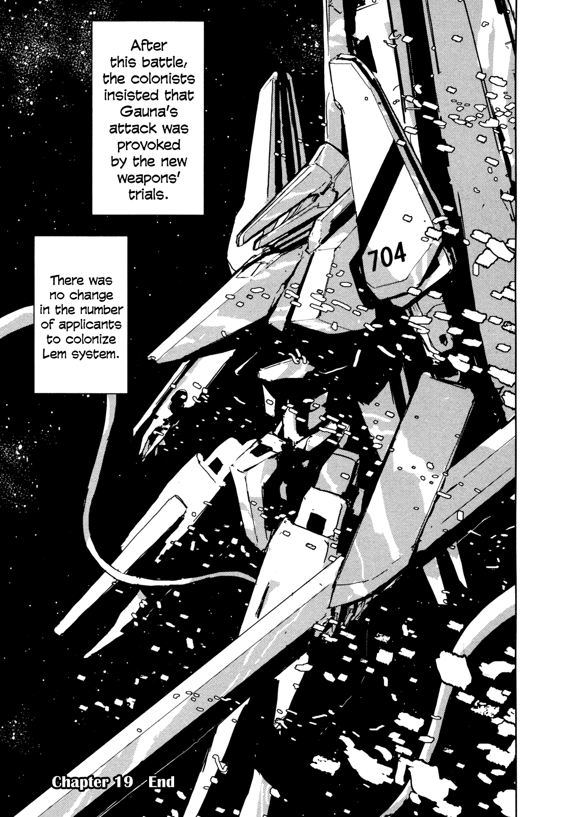 Sidonia no Kishi Chapter 19 page 32 - Chapter 19: The Dream Shinatose Izana Saw