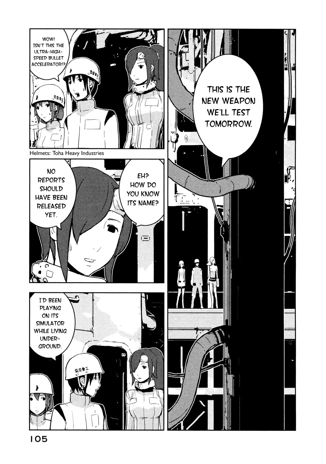 Sidonia no Kishi Chapter 19 page 7 - Chapter 19: The Dream Shinatose Izana Saw