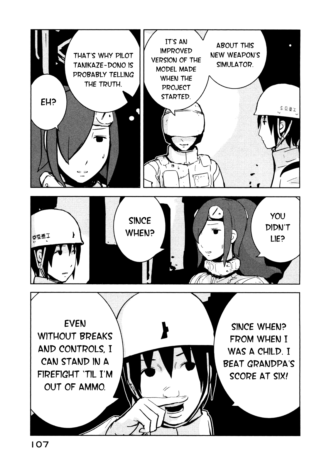 Sidonia no Kishi Chapter 19 page 9 - Chapter 19: The Dream Shinatose Izana Saw