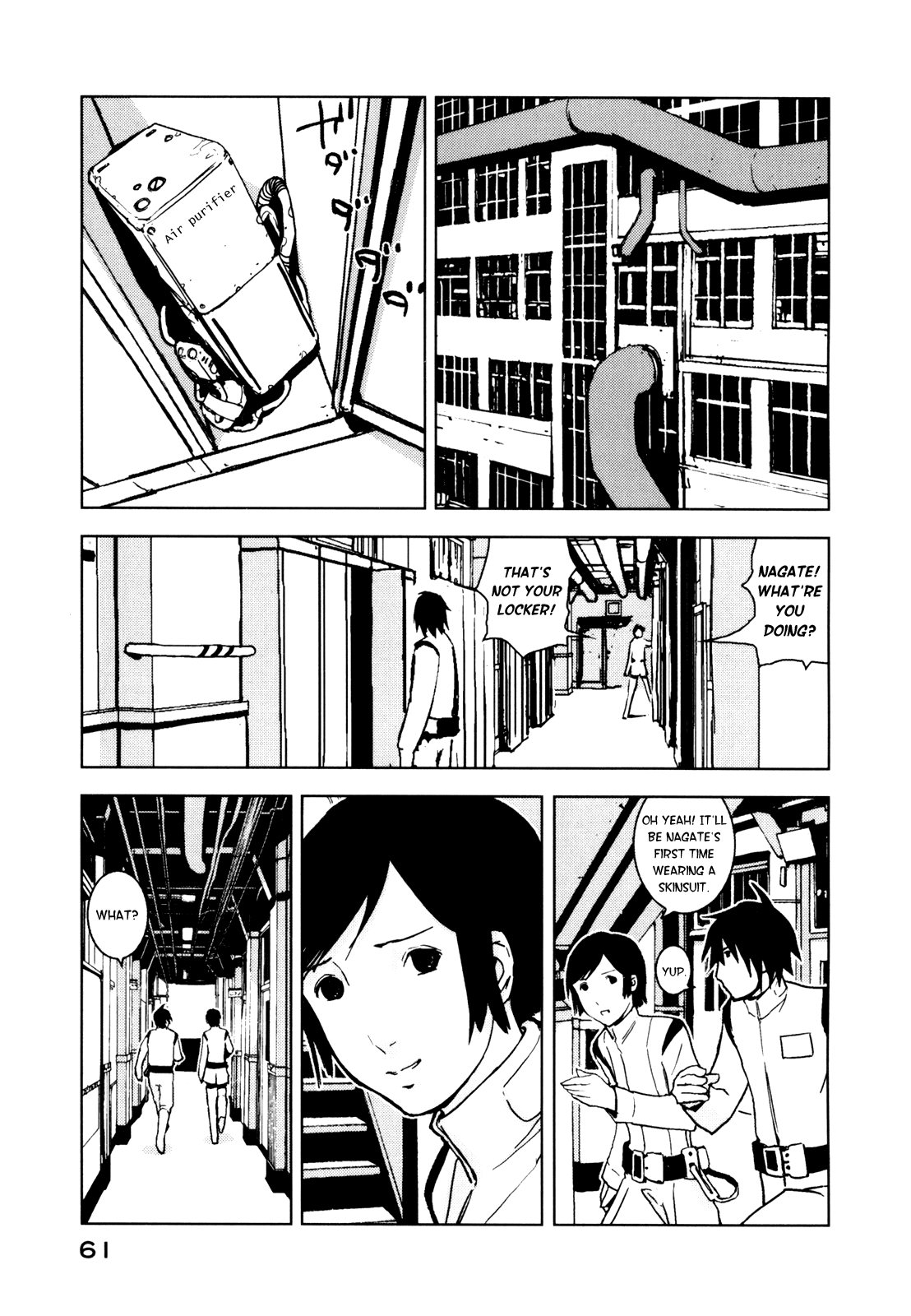 Sidonia no Kishi Chapter 2 page 13 - Chapter 2: Tanikaze Nagate's First Sortie