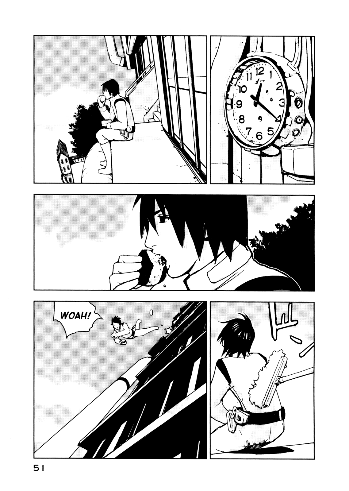 Sidonia no Kishi Chapter 2 page 3 - Chapter 2: Tanikaze Nagate's First Sortie