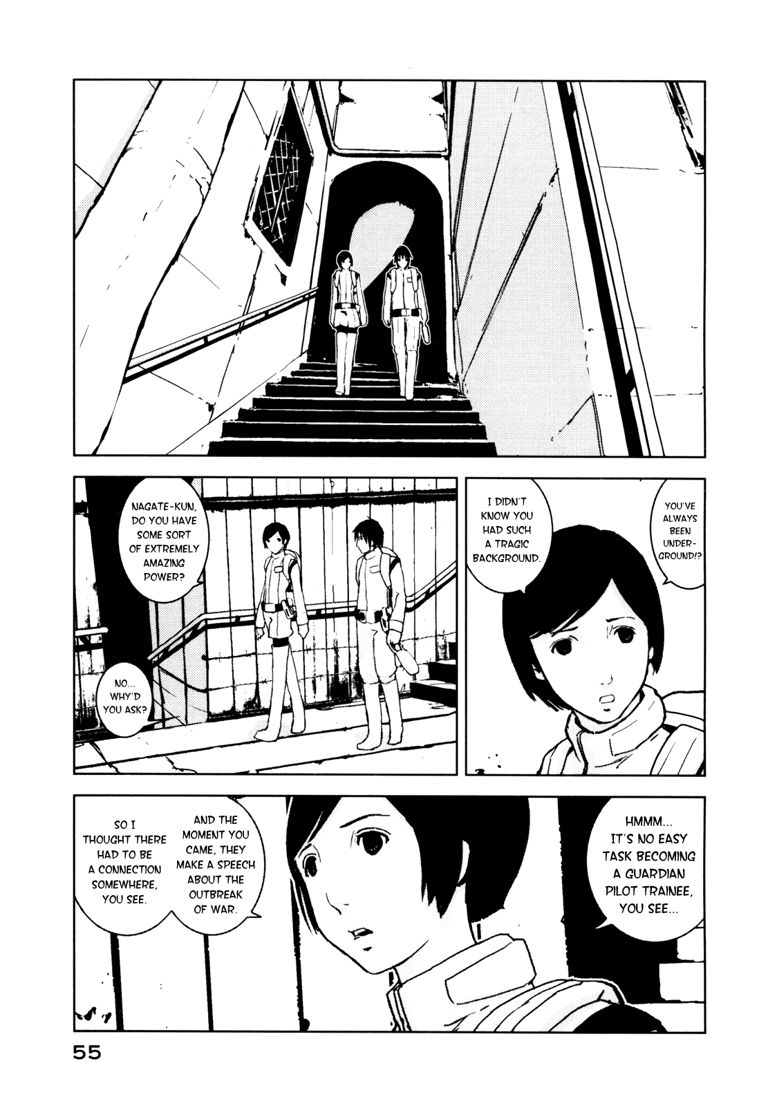 Sidonia no Kishi Chapter 2 page 7 - Chapter 2: Tanikaze Nagate's First Sortie