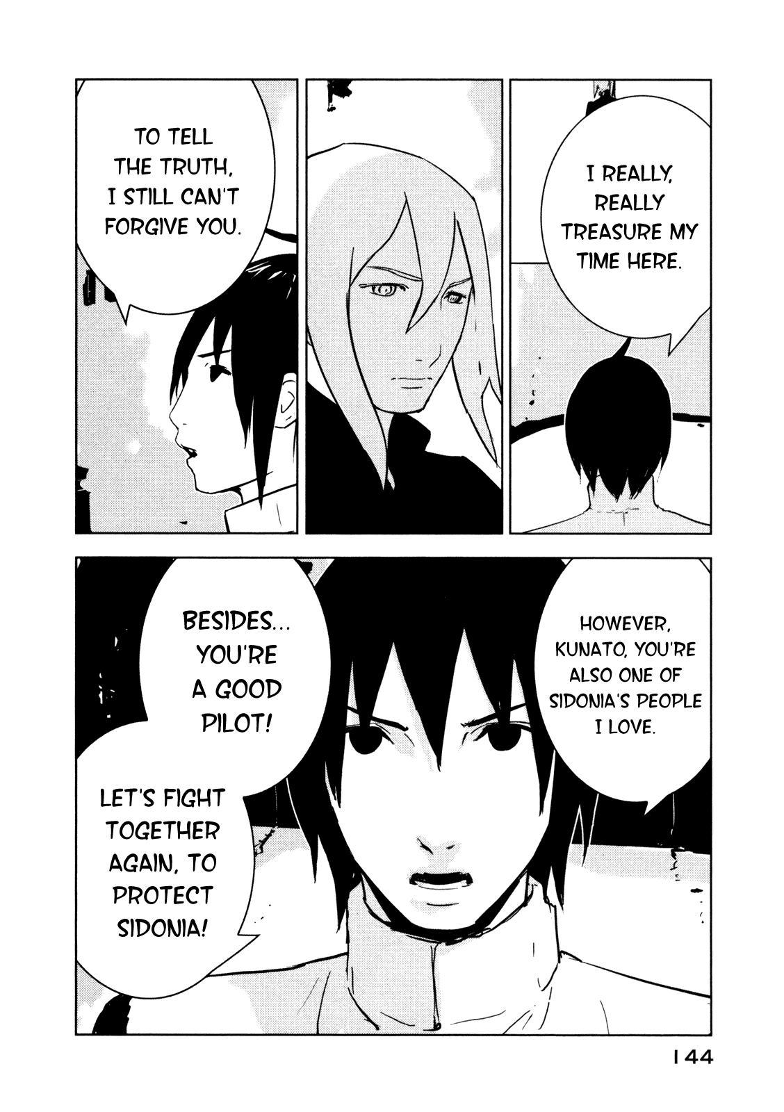 Sidonia no Kishi Chapter 20 page 10 - Chapter 20: Kunato Norio's Emotional Turmoil