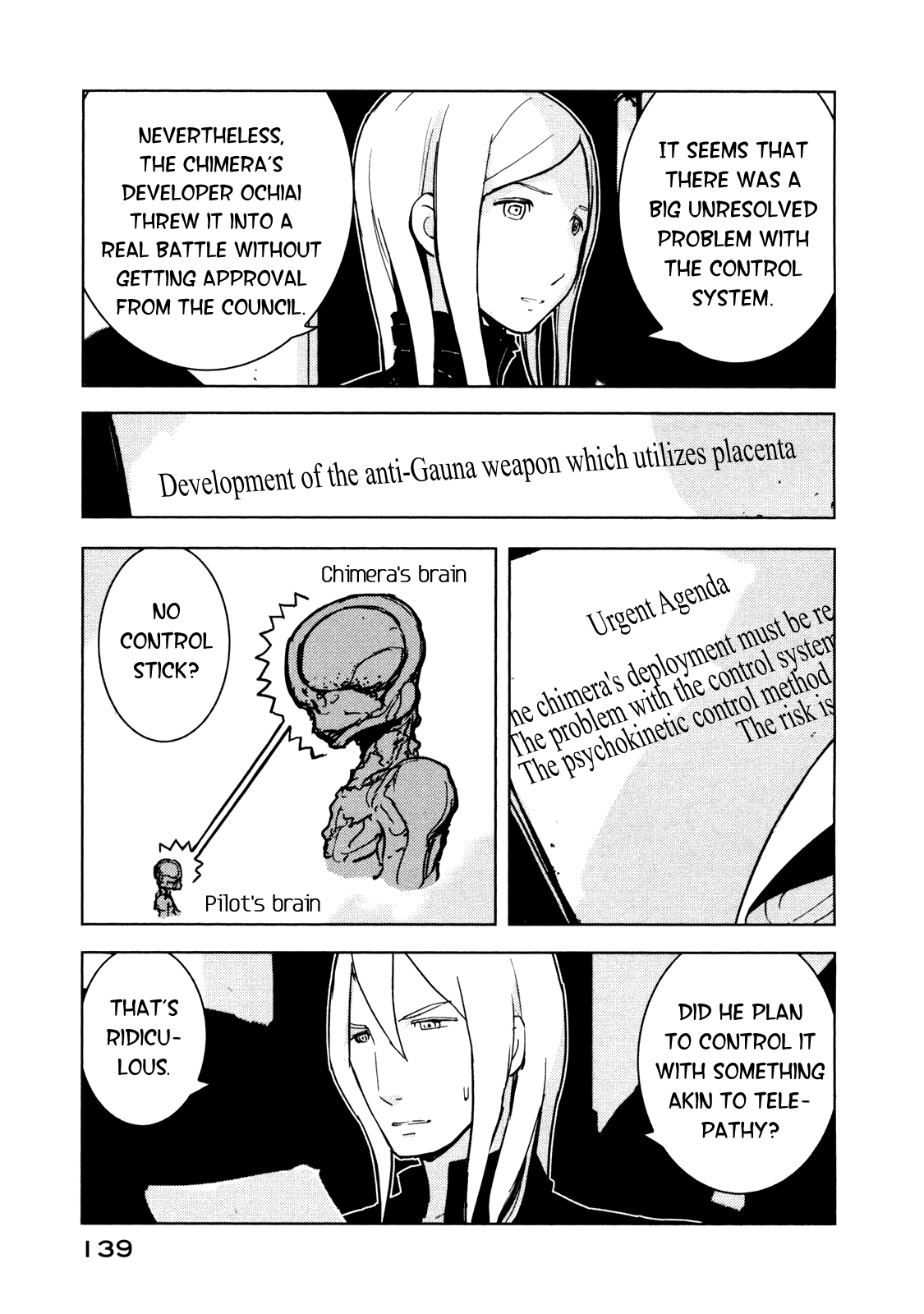 Sidonia no Kishi Chapter 20 page 5 - Chapter 20: Kunato Norio's Emotional Turmoil